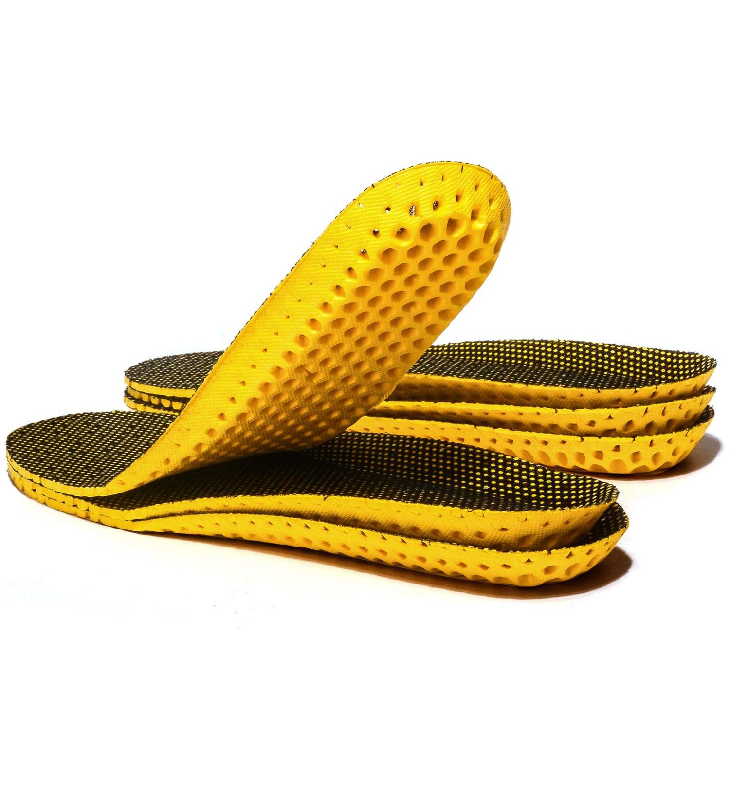 3 Pairs Breathable Shoe Insoles for Men - Size L (US 8-11) - Buy Online on GoSupps.com