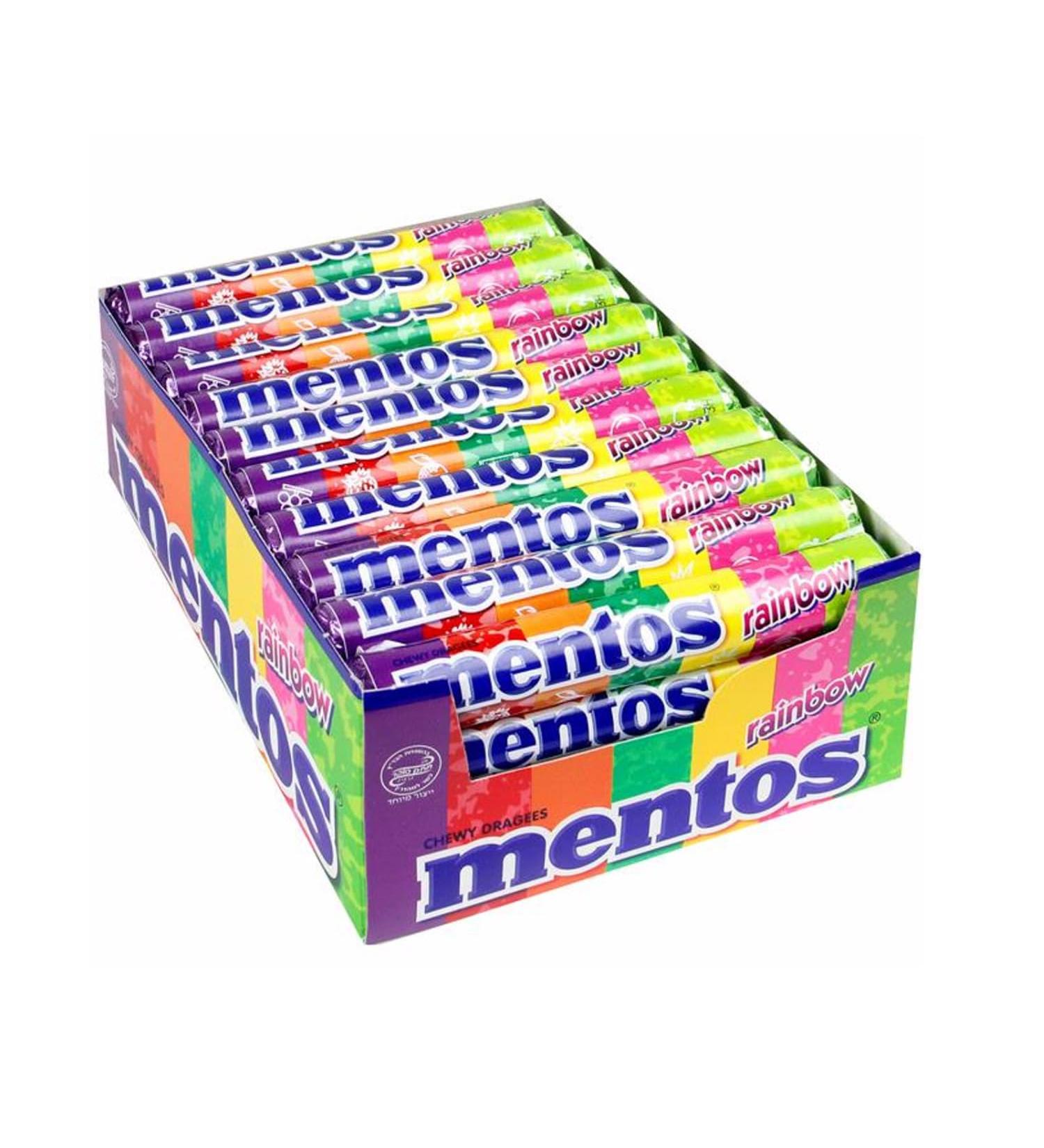 Mentos Rainbow Roll - 40 x 38 g