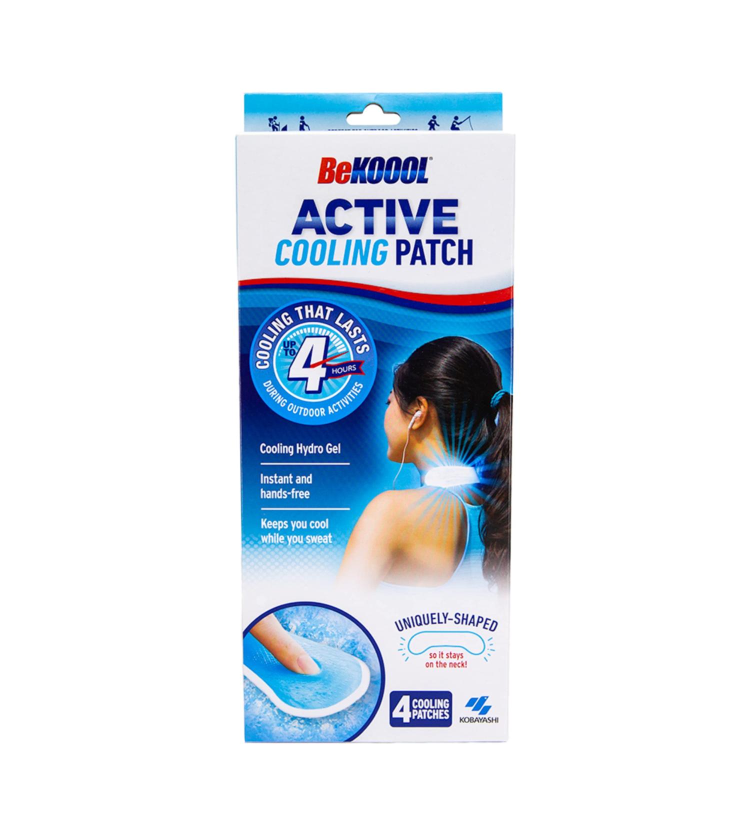 BeKoool Active Cooling Patch 4 Count - Cooling Relief for Strenuous Activities - Buy Online on GoSupps.com
