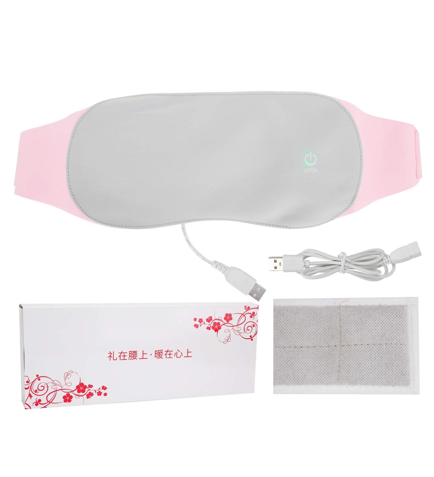 Menstrual Heating Belt - 3-Speed USB Hot Compress for Abdominal Relief | Breathable Heating Pad for Menstrual Care - Buy Online on GoSupps.com