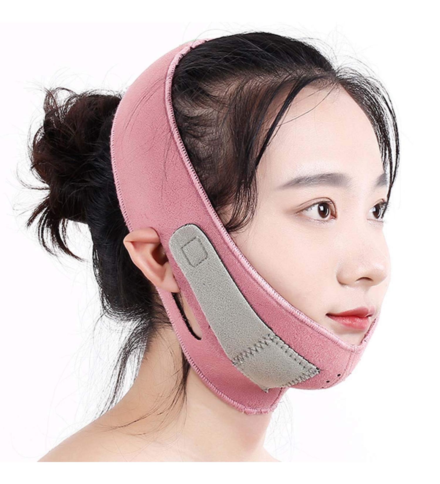 Facial Slimming Strap - Lifting Face Belt for Women | V Face Chin Lift & Skin Tightening Mask - Buy Online on GoSupps.com