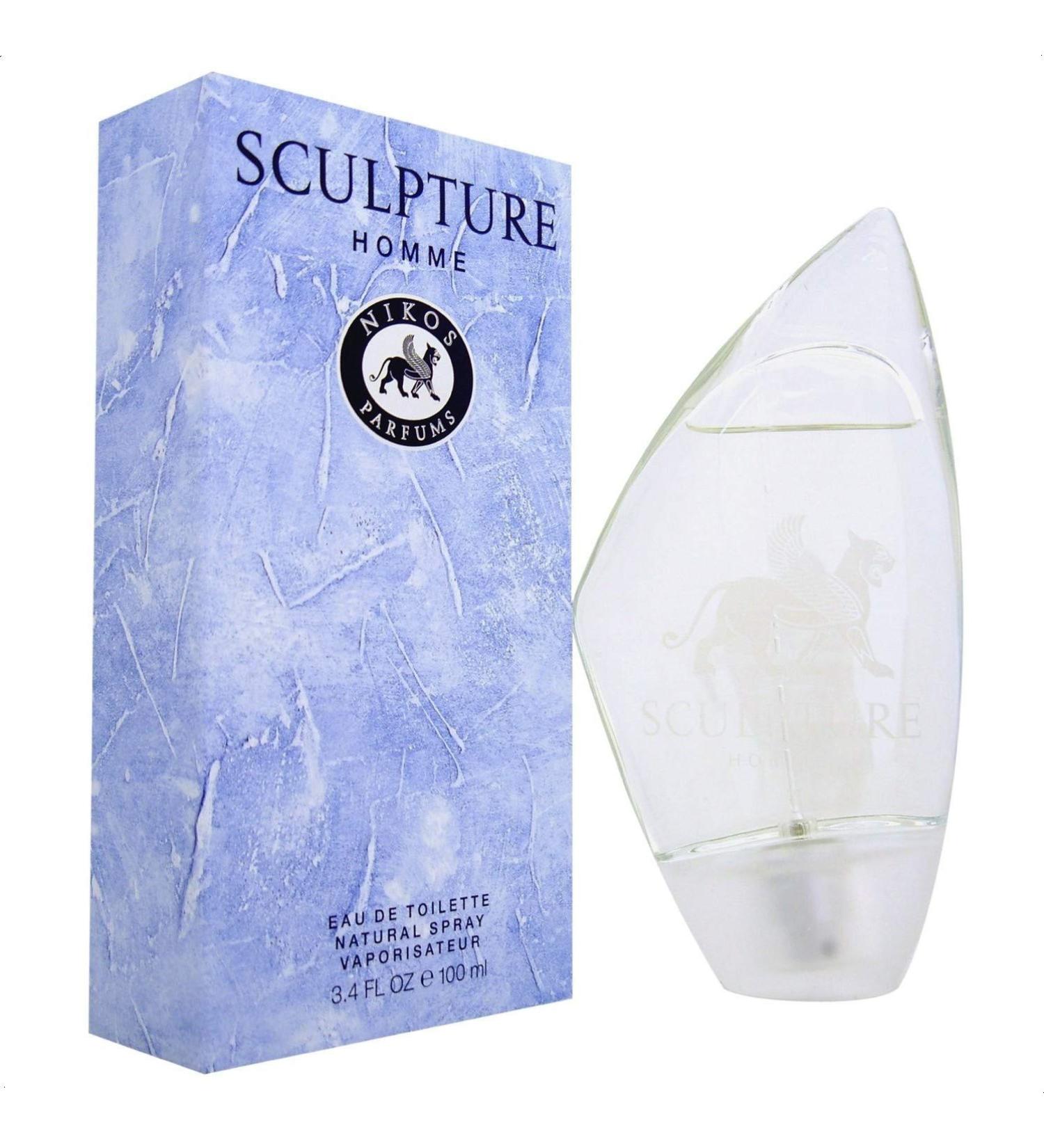 Nikos Cologne for Men Sculpture 3.3 Fluid Ounce