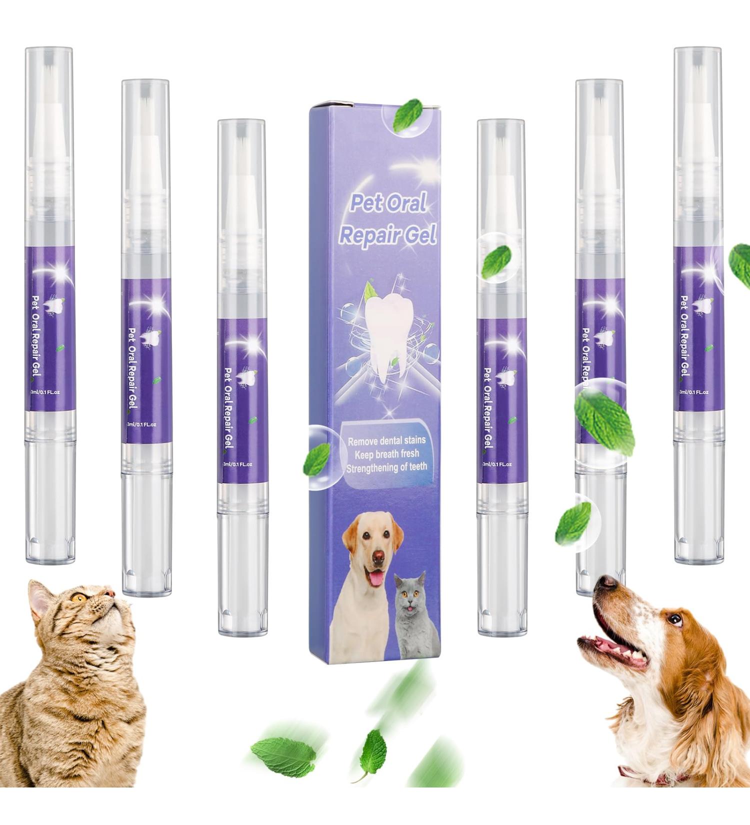 Wechoid Cvreoz Gel for Oral Repair - Toothed Gel for Pets | Combat Bad Breath & Tartar (6PCS) - International Shipping Available - Buy Online on GoSupps.com
