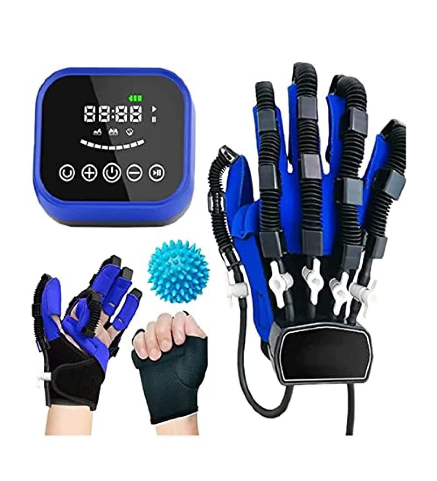 Rehabilitation Robot Gloves - Finger Exercises Splint Auxiliary Gloves Stroke Hemiplegia Hand Rehabilitation Training Device for Flexion of Joints Hand Exerciser Right hand XL Right hand XL - Buy Online on GoSupps.com
