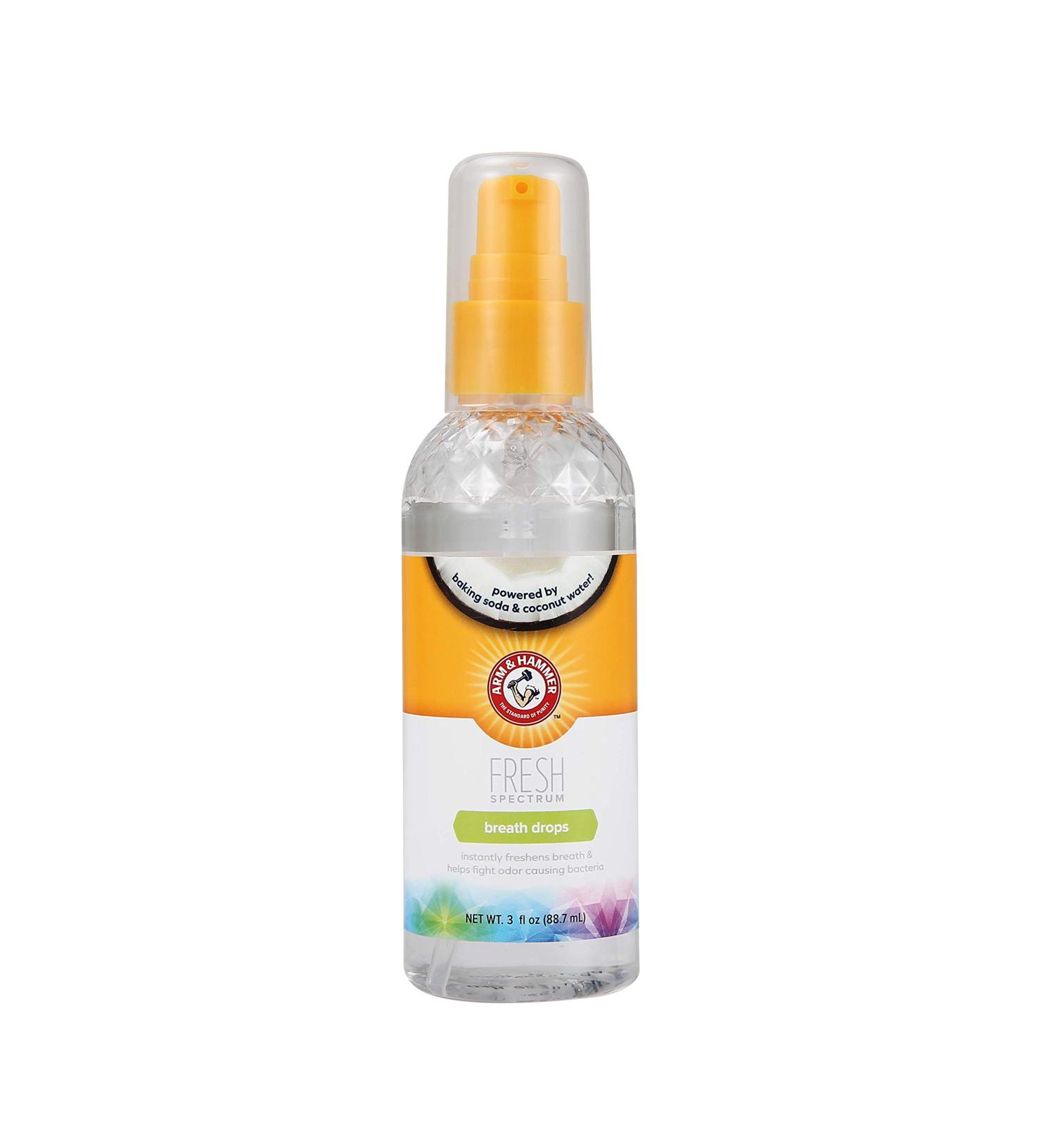Arm & Hammer Fresh Spectrum Bad Dog Breath Treatment | Dental Care for Dogs | Freshens Breath | Mouthwash Water Additive & Drops - Buy Online on GoSupps.com
