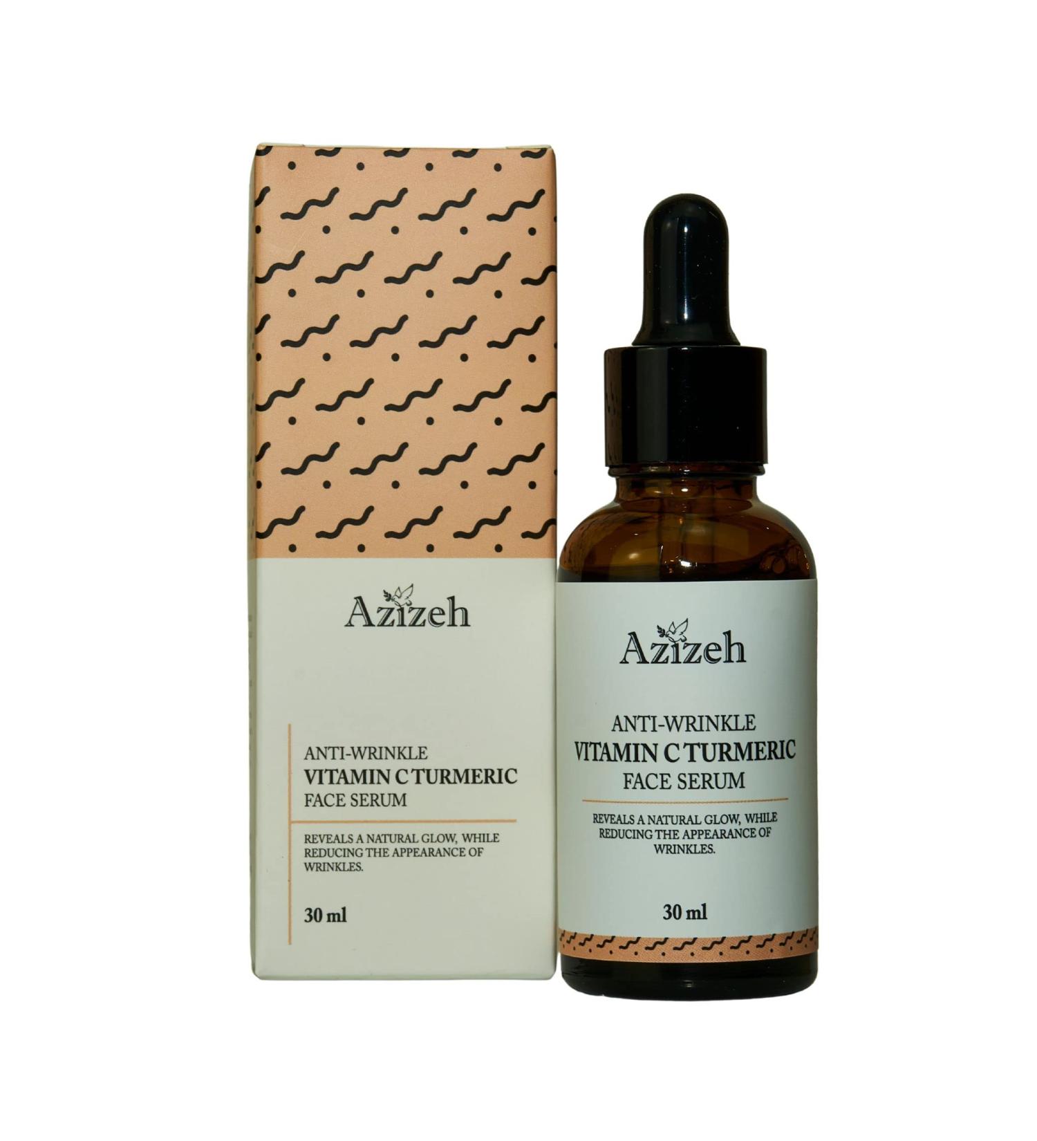 Anti-Aging Vitamin C & Turmeric Serum - Moisturizing Skin Care for Youthful Glow | International Shipping Available - Buy Online on GoSupps.com