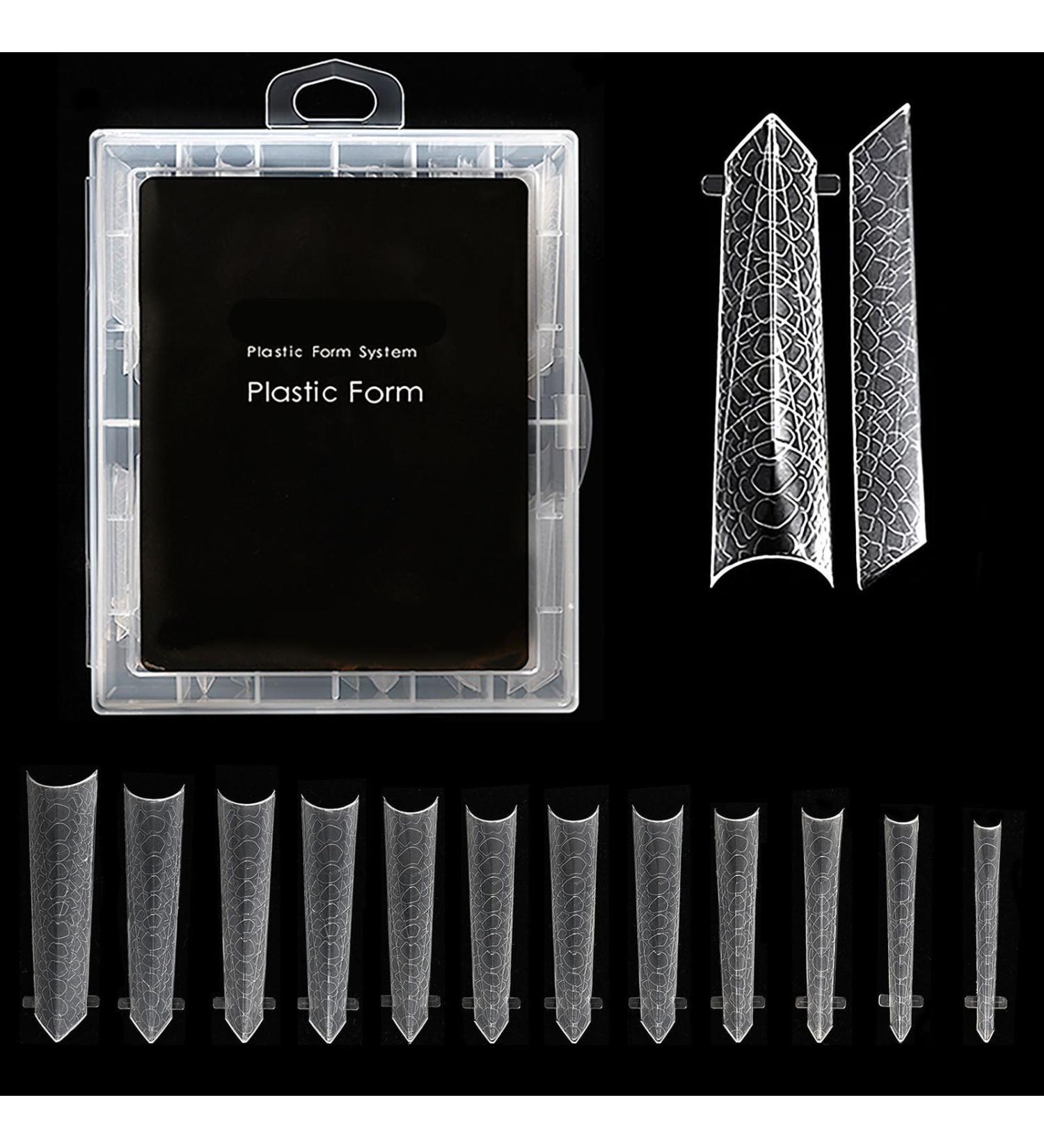 JSGHGDF Fashionable Nails Forms False Nails Full Cover Nails Molds 12 Sizes Nails Extension Nails Art style5 - Buy Online on GoSupps.com