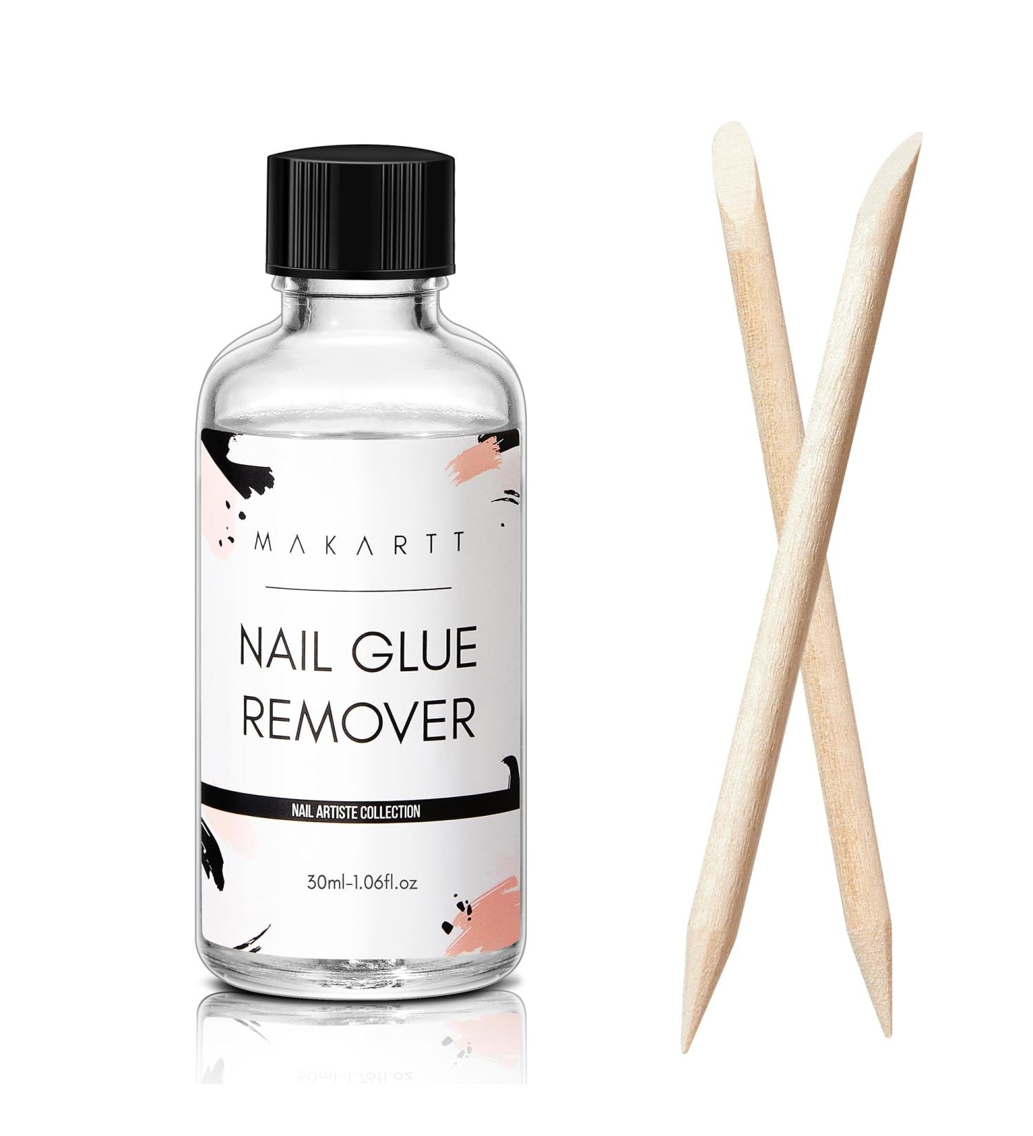 Makartt Nail Glue Remover for Press On Nails - 30ML Non-Acetone Debonder for Easy Removal - 1.05 Fl Oz - Buy Online on GoSupps.com