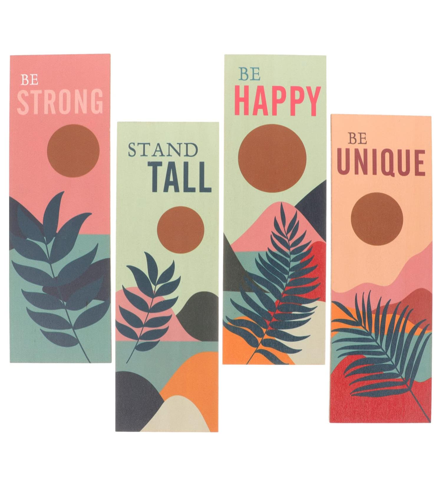 OSALADI 1 Set Bohemian Wooden Sign Home Accents Decor Boho Decor Wall Neutral Home Decor Bohemian Wall Art - Buy Online on GoSupps.com