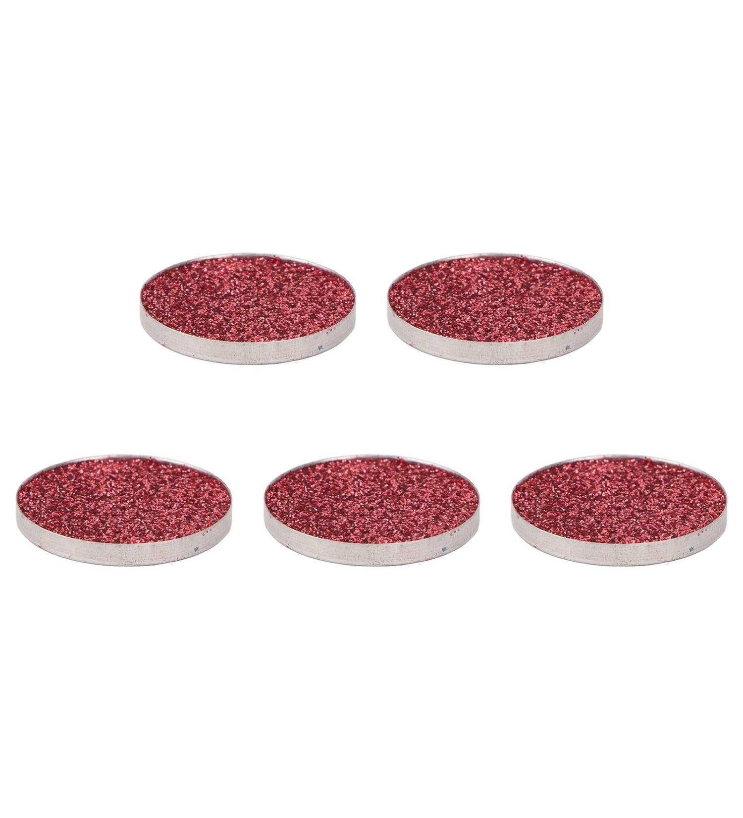 Long Lasting Single Eyeshadow Vibrant Colors DIY Makeup Compact Pan Suitable for Eye Makeup Lip Gloss Hair Decoration Big Concerts Festivals (J14) - Buy Online on GoSupps.com