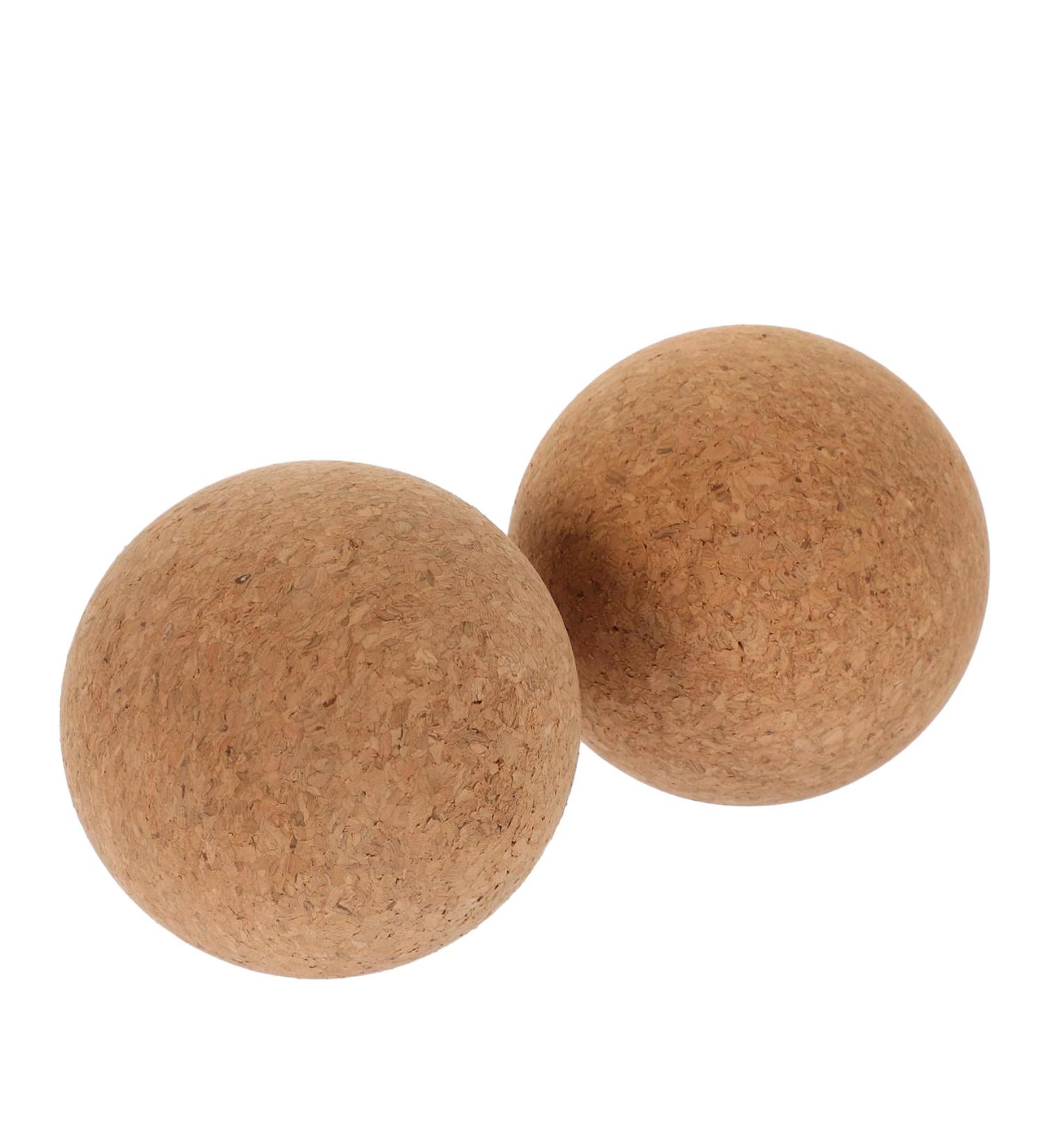 Buy Sewoart 2-in-1 Cork Yoga Ball & Massager | Perfect Trigger Point & Muscle Relief | Foot & Body Massage | Eco-Friendly Fitness Aid - Buy Online on GoSupps.com
