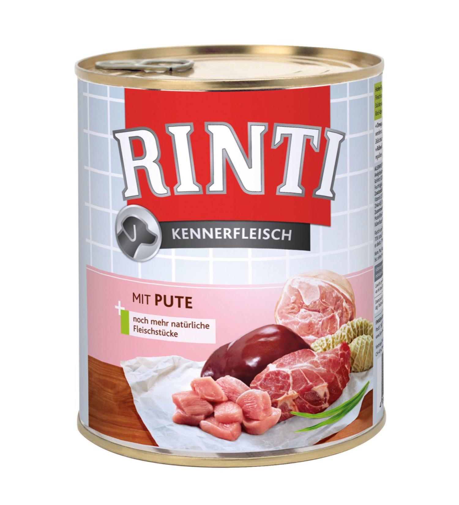 Rinti Pur Pack of 24 beef for Dogs 24 x 400 g