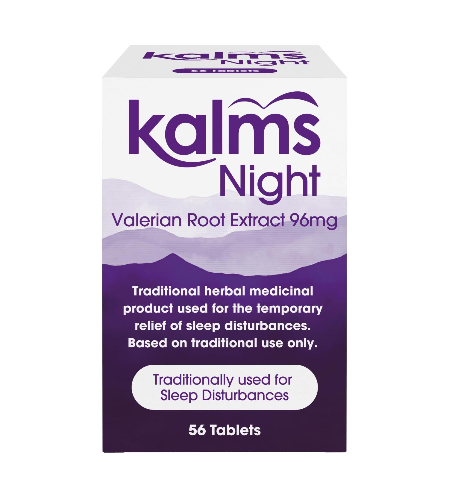 Calm Night 56 tablets Traditional Herbal Medicine used for the temporary relief of sleep disorders - Buy Online on GoSupps.com