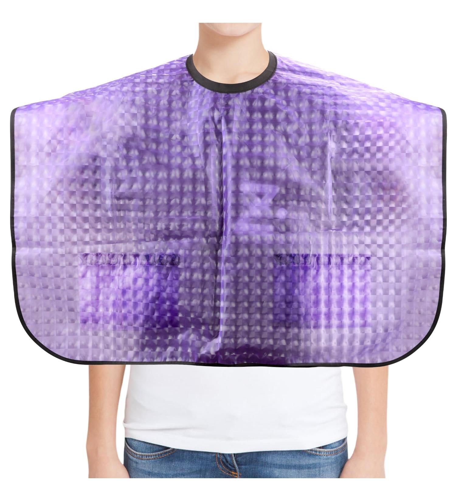 Waterproof Bath Shawl | Mastectomy Pocket Cape | Easy Clean Hair Dye & Wash Accessory - Buy Online on GoSupps.com