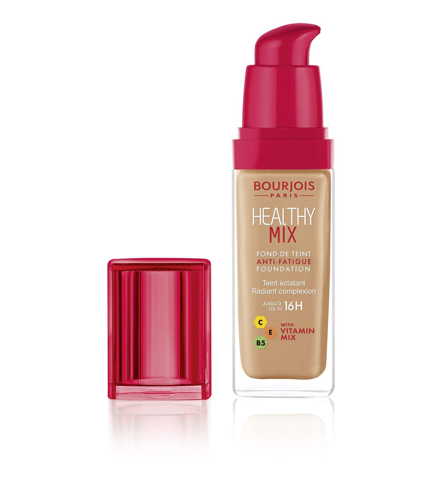 Bourjois Healthy Mix Anti-Fatigue Foundation 57 Dark Tan 125g - No. 53 Beige Clair - Buy Online on GoSupps.com