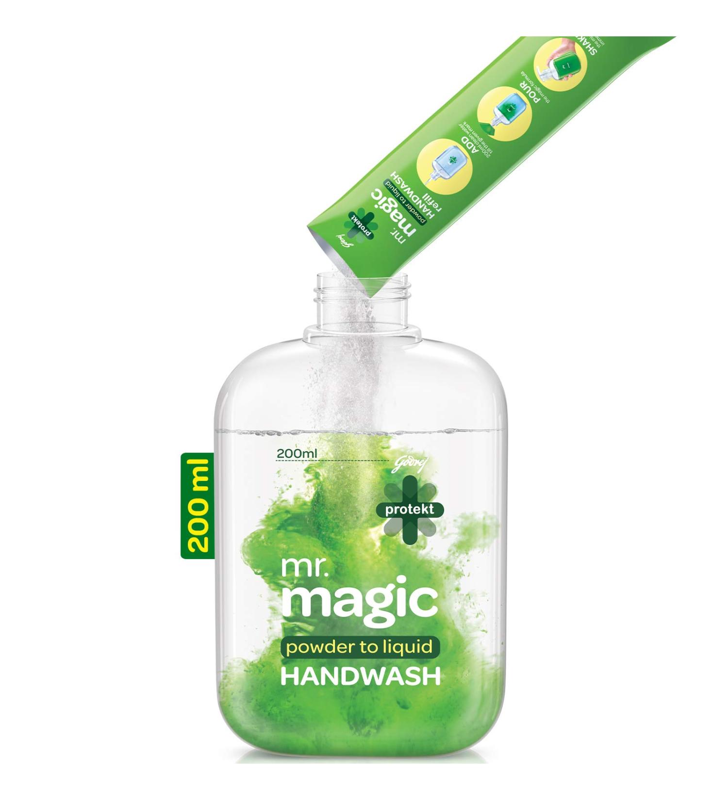 Godrej Protekt Mr. Magic Handwash 9g (Pack of 2) - Buy Online on GoSupps.com