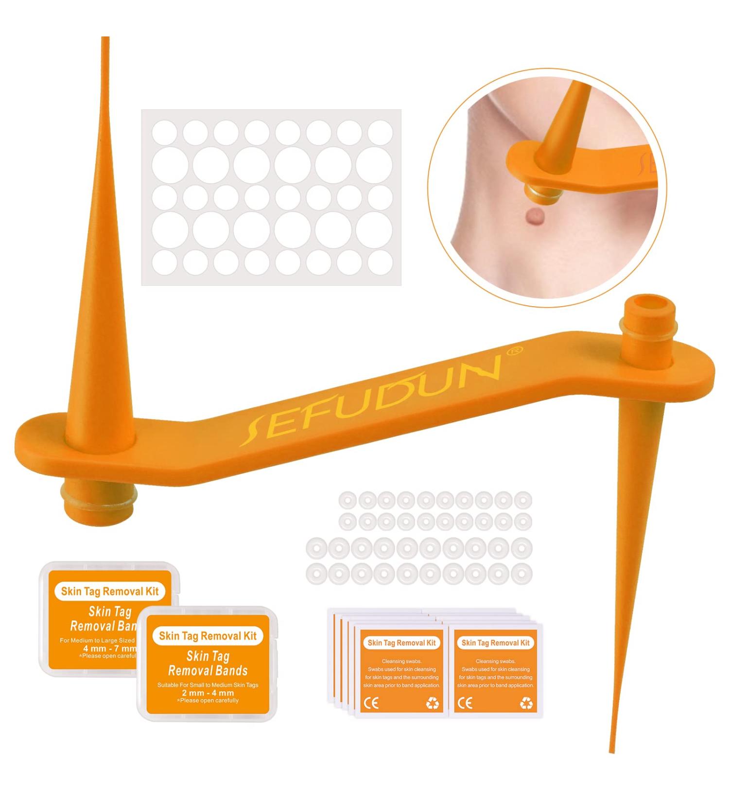 2-IN-1 Skin Tag Tool Kit for Men and Women Fast and Easy Micro Skin Tags Skin Tag Tool Kit for Medium to Large Skin Tags (2mm-7mm) Complete Skin Tag Tool Kit Safe for Most Parts - Buy Online on GoSupps.com