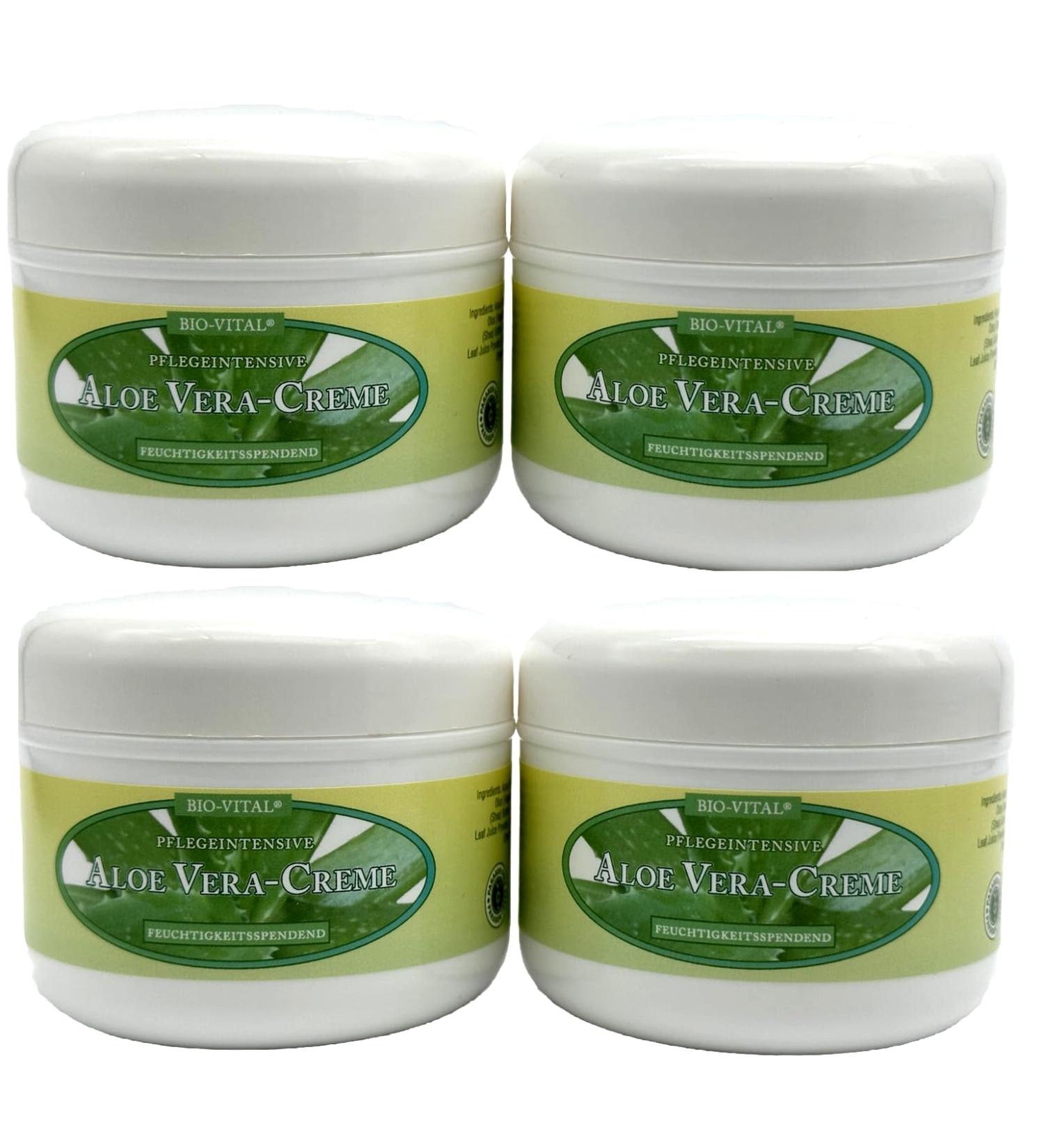 Bio Vital Aloe Vera Intense Moisturizing Cream 4 x 250 ml