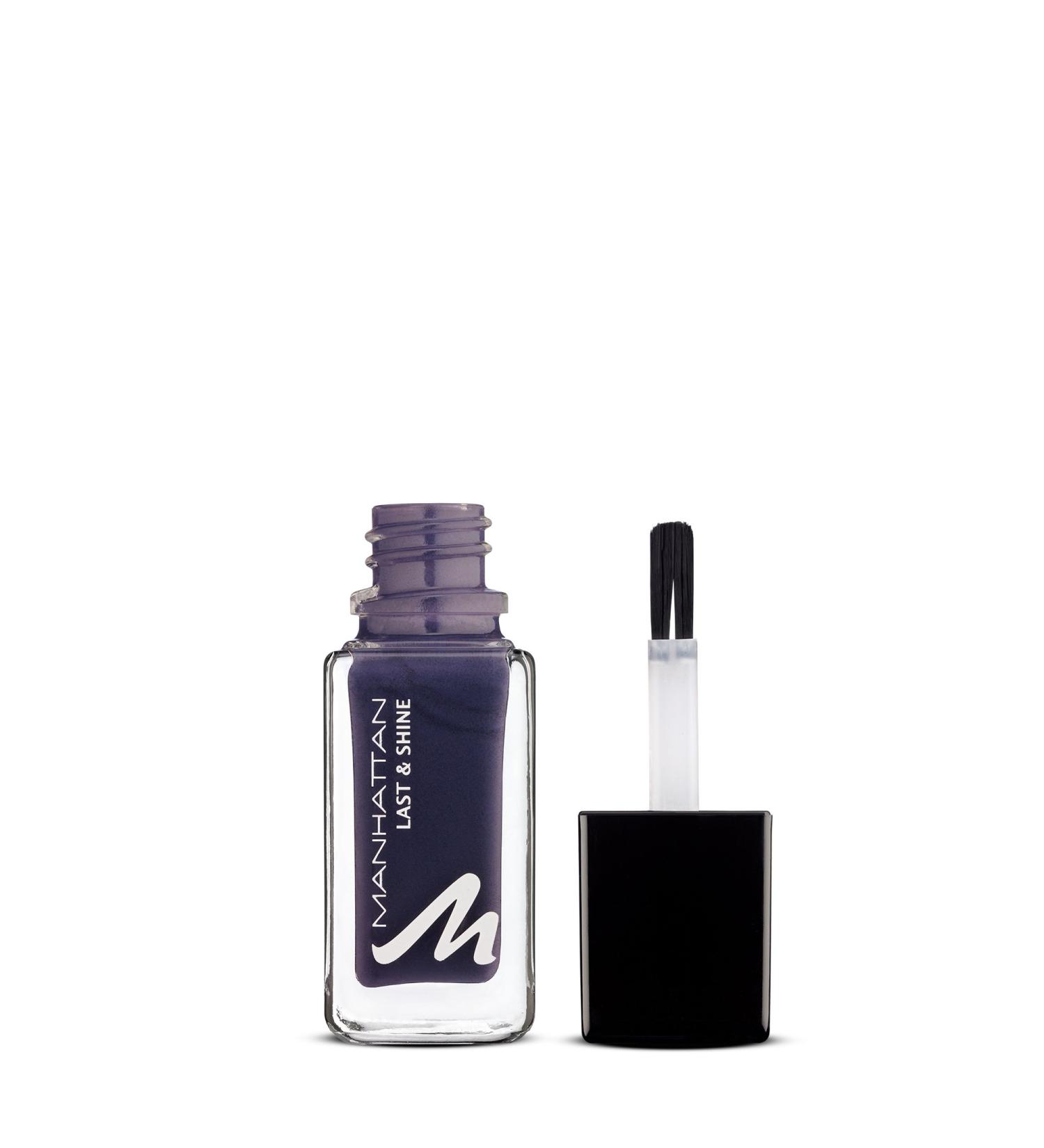 Manhattan Last & Shine Nail Polish - Violet 940 A Purple Spell | 10 Days Perfect Hold Shiny Finish 10ml - Buy Online on GoSupps.com