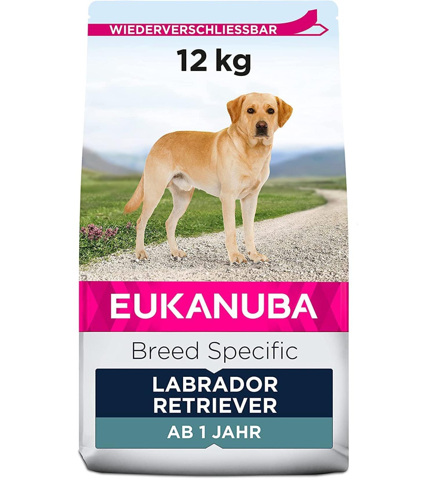 Eukanuba Breed Specific Labrador Retriever Dry Food - Premium Chicken Formula 12 kg | Optimal Nutrition for Healthy Labs - Buy Online on GoSupps.com