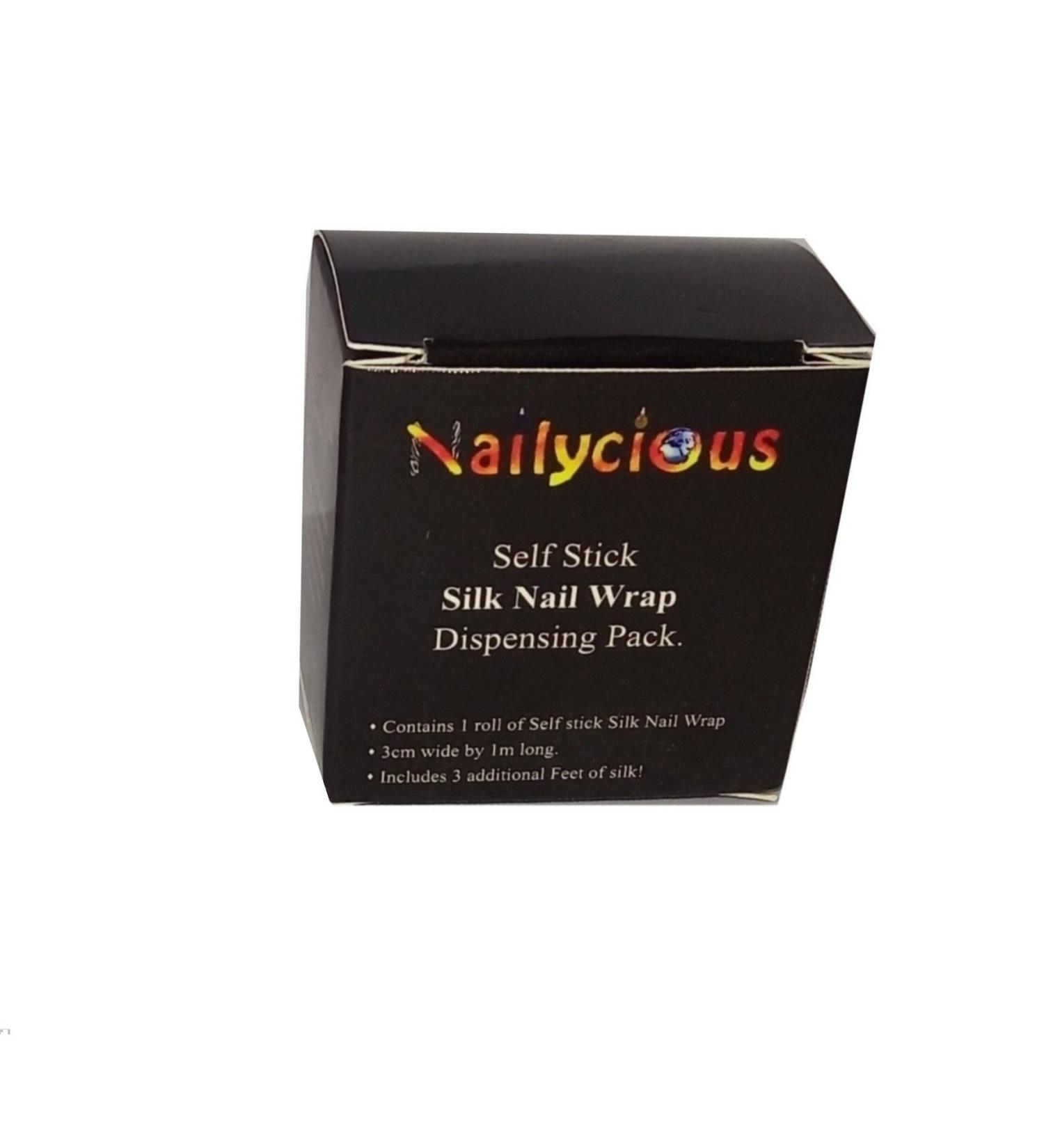 Professional nail silk strips 100 cm long 3 cm wide