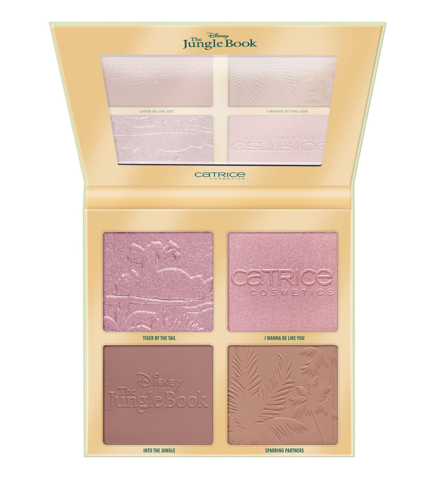 Catrice Disney Jungle Book Face Palette - Vegan Contouring Palette 4 Natural Radiant Colors Oil-Free Paraben-Free 22g - Buy Online on GoSupps.com