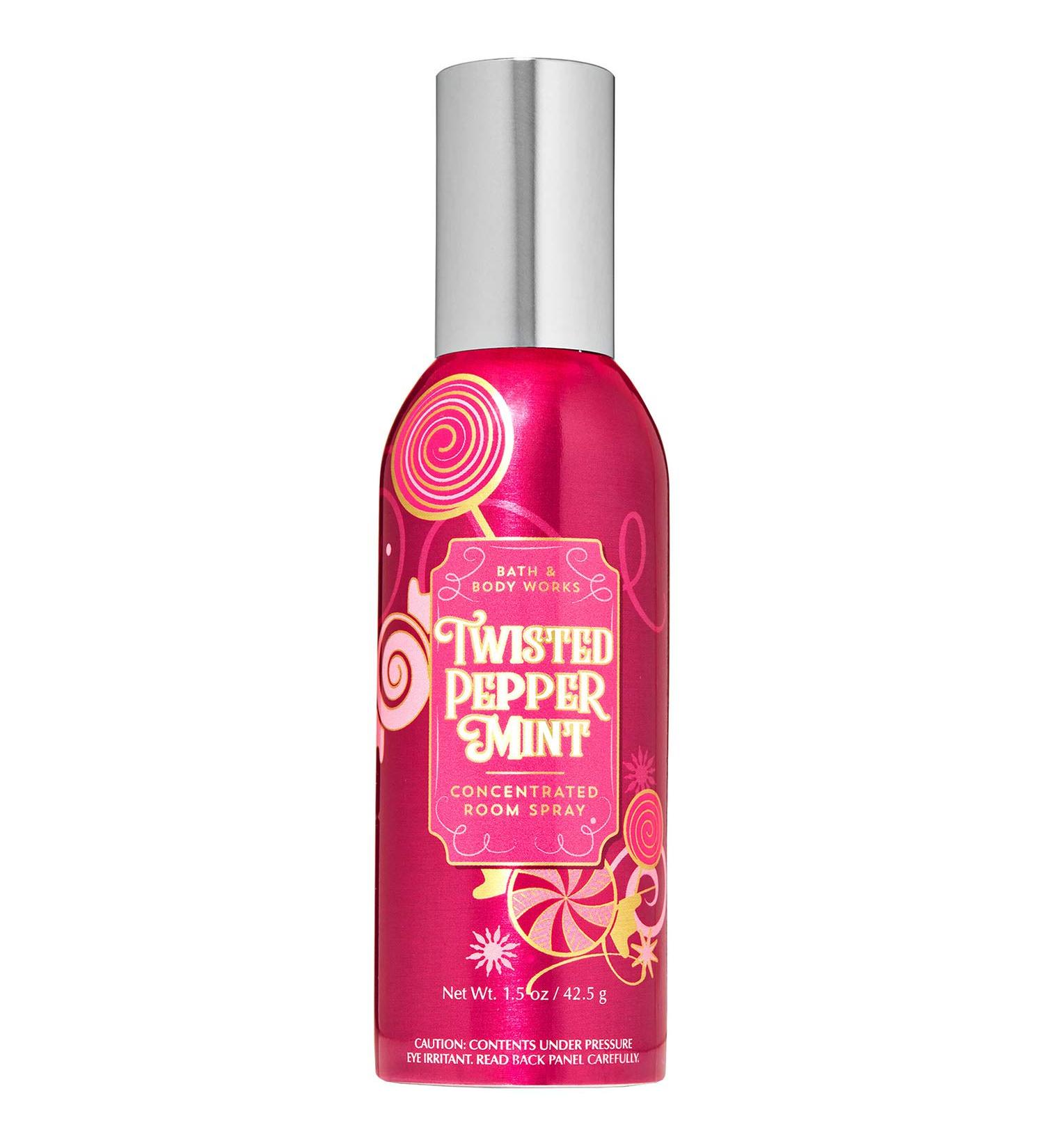 Bath and Body Works TWISTED PEPPERMINT Concentrated Room Spray 1.5 Ounce (2019 Edition)