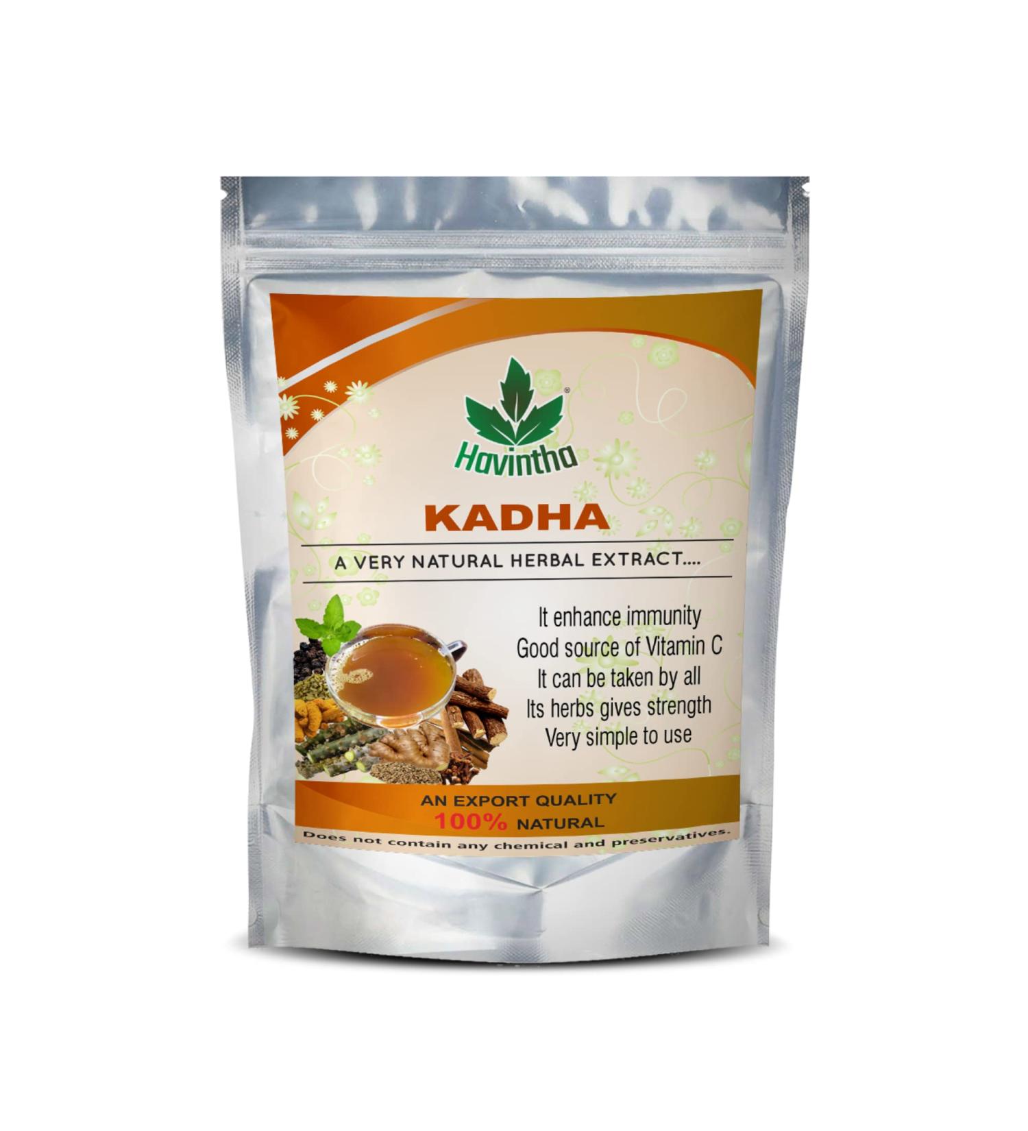 Immunity Boosting Ayurvedic Kadha for Cold, Cough, Flu & Sore Throat - 100g - Buy Online on GoSupps.com