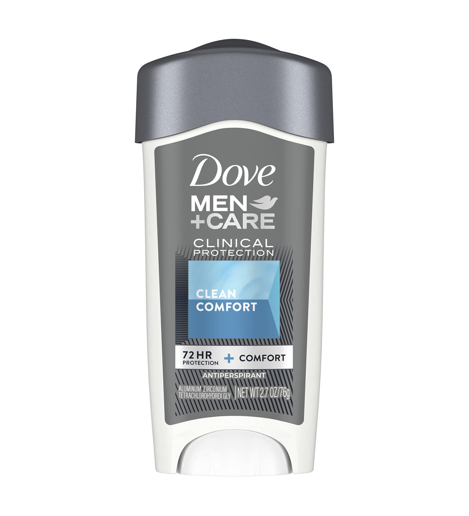 Dove Men + Care Clinical Protection Antiperspirant 72-Hour Sweat And Odor Protection XL Clean Comfort 2.7oz - Pack of 1 - Buy Online on GoSupps.com
