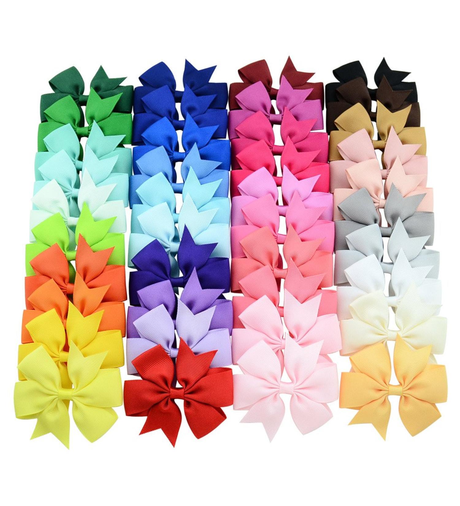 Shop 40 Pack Baby Girl 3 Inch Boutique Grosgrain Big Hair Arches Clips - Alligator Clip Barrettes for Toddlers & Teens | Best Hair Accessories - Buy Online on GoSupps.com