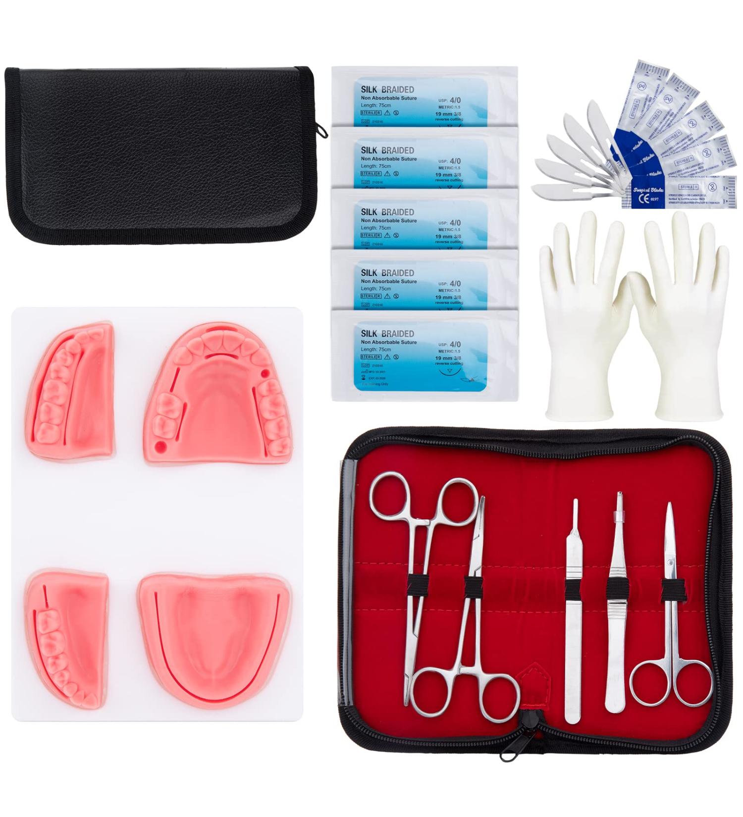 LVCHEN Dental Oral Practice Kit - 25 Pcs Set for Dentist & Student Training - Buy Online on GoSupps.com