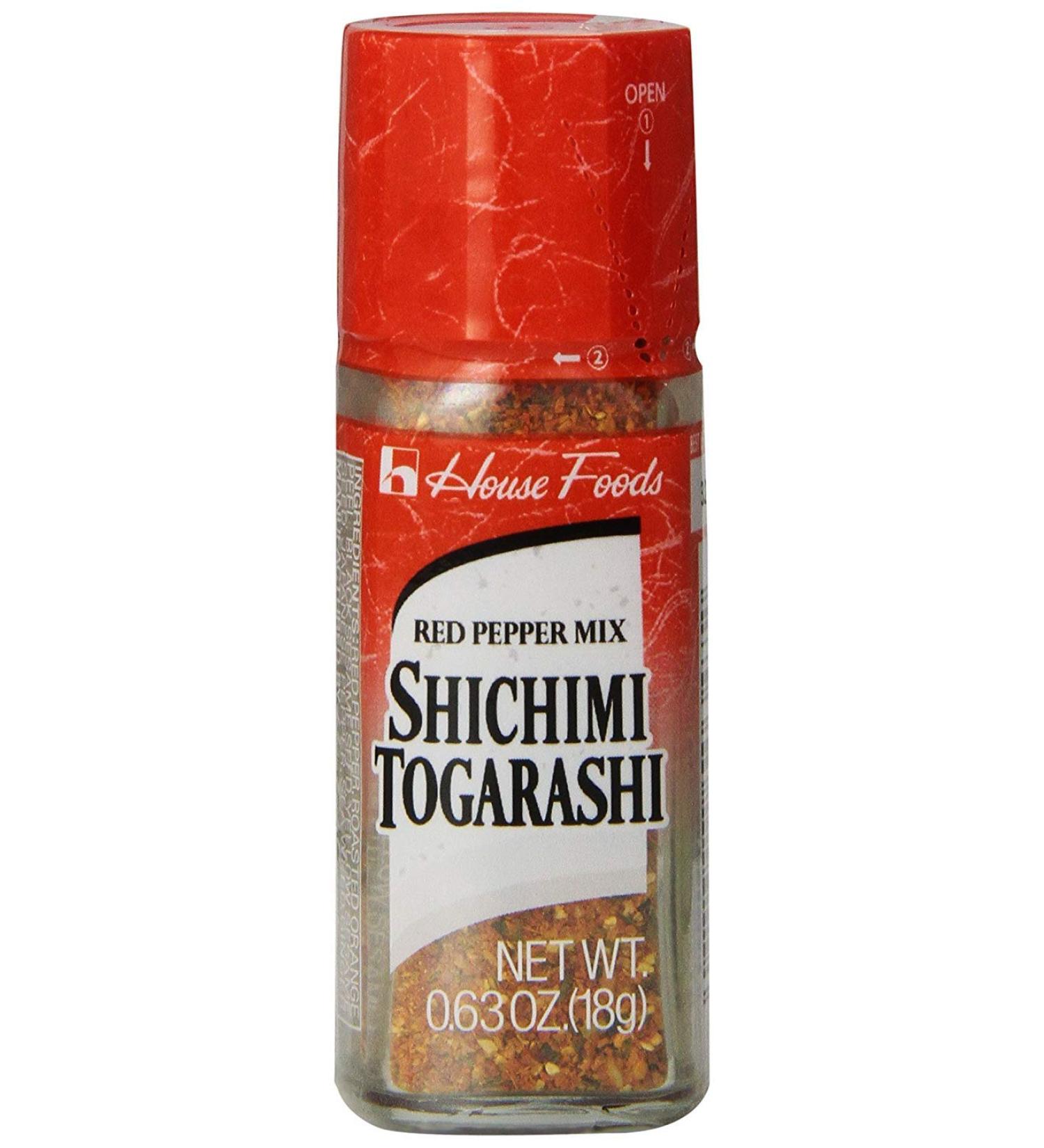 House Foods Shichimi Togarashi 7 Spice Pepper Sauce 18g