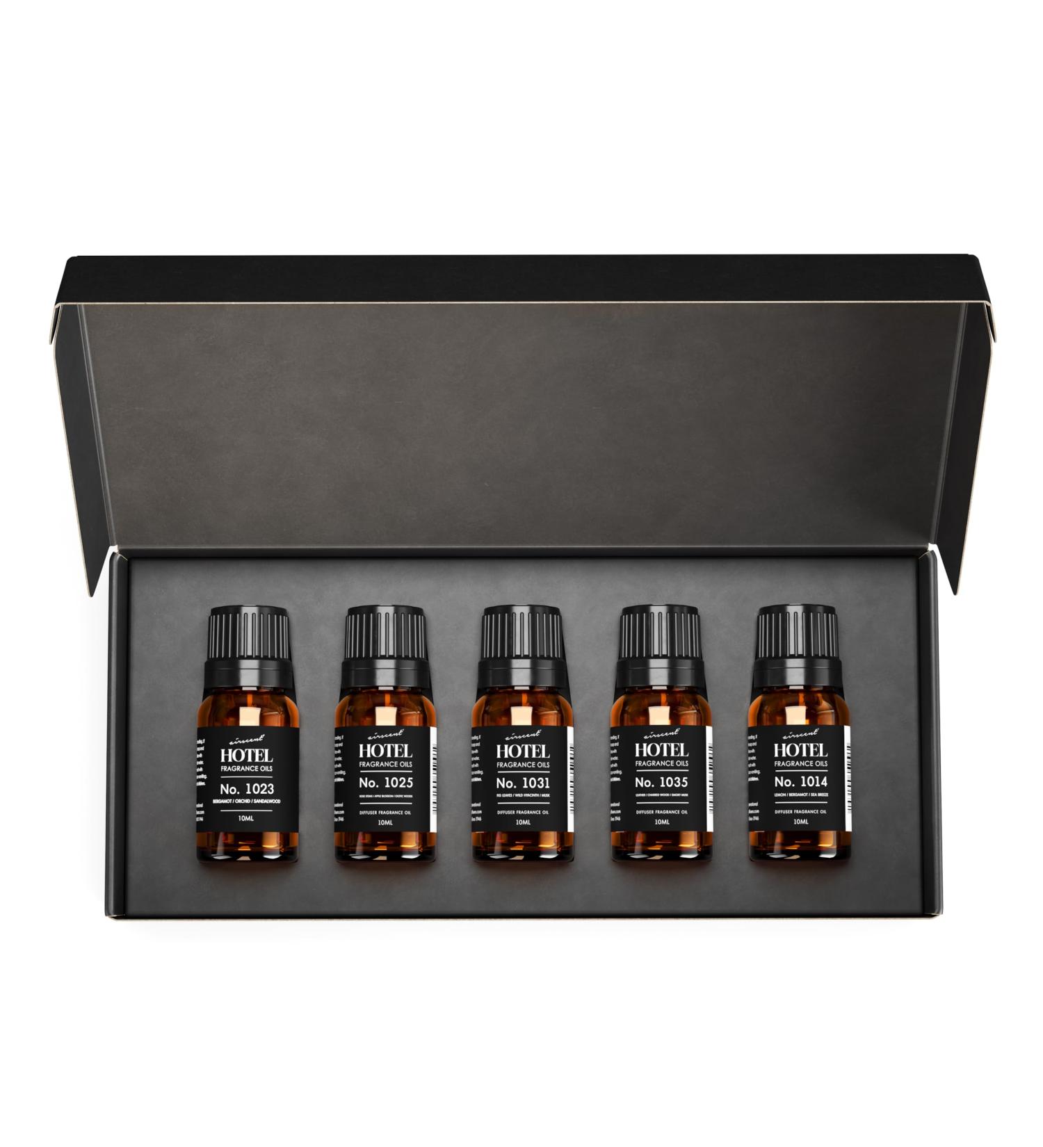 AirScent Hotel Diffuser Oil Gift Set - New York City Scents - 10 mL 0.34 fl oz Fragrance Oil Set - Inspired by The Most Luxurious New York City Hotel Fragrances - Variety Pack Box Set - Buy Online on GoSupps.com