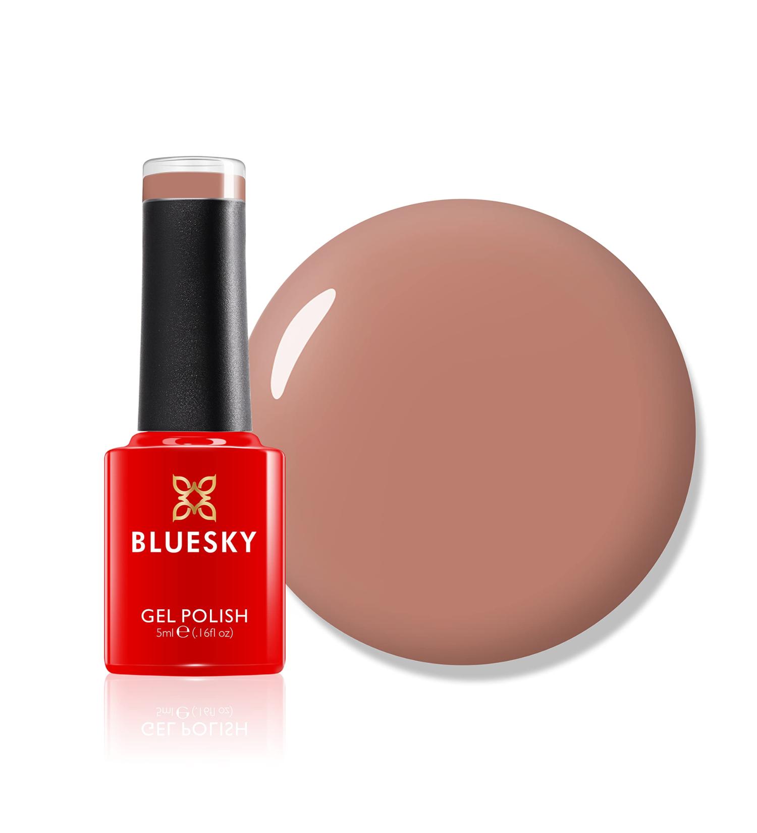 Bluesky Gel Nail Polish Cocoa Mini 80514 Nude Pink Long Lasting Chip Resistant 5ml (Requires Drying Under UV LED Lamp) - Buy Online on GoSupps.com