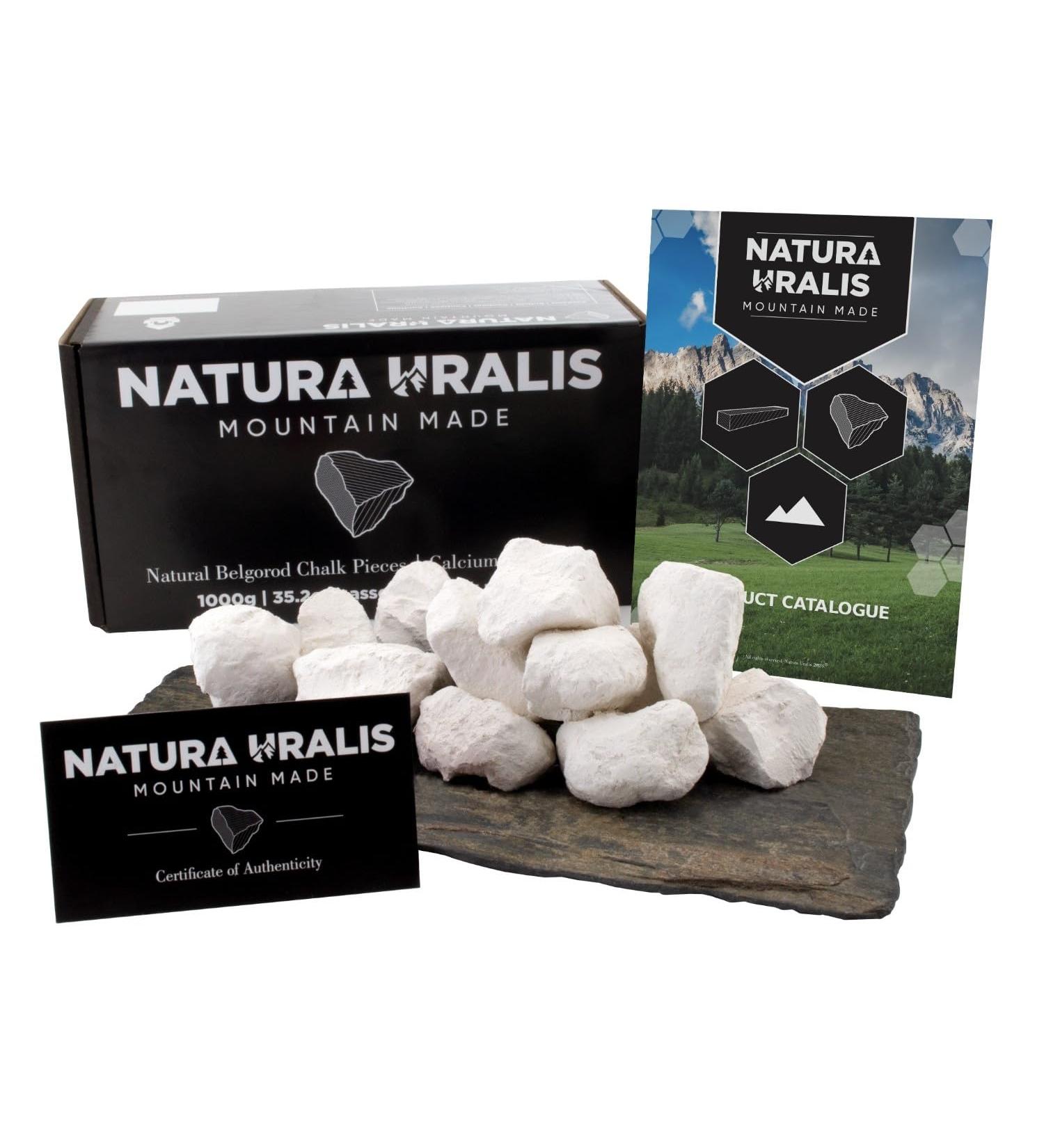 Premium Belgorod Morceaux de Craie | 200g de Morceaux de Craie Blanche - Croustillant Exceptionnel Texture Terreuse Velout e et Ferme Sensation ASMR 200 Grammes - Buy Online on GoSupps.com