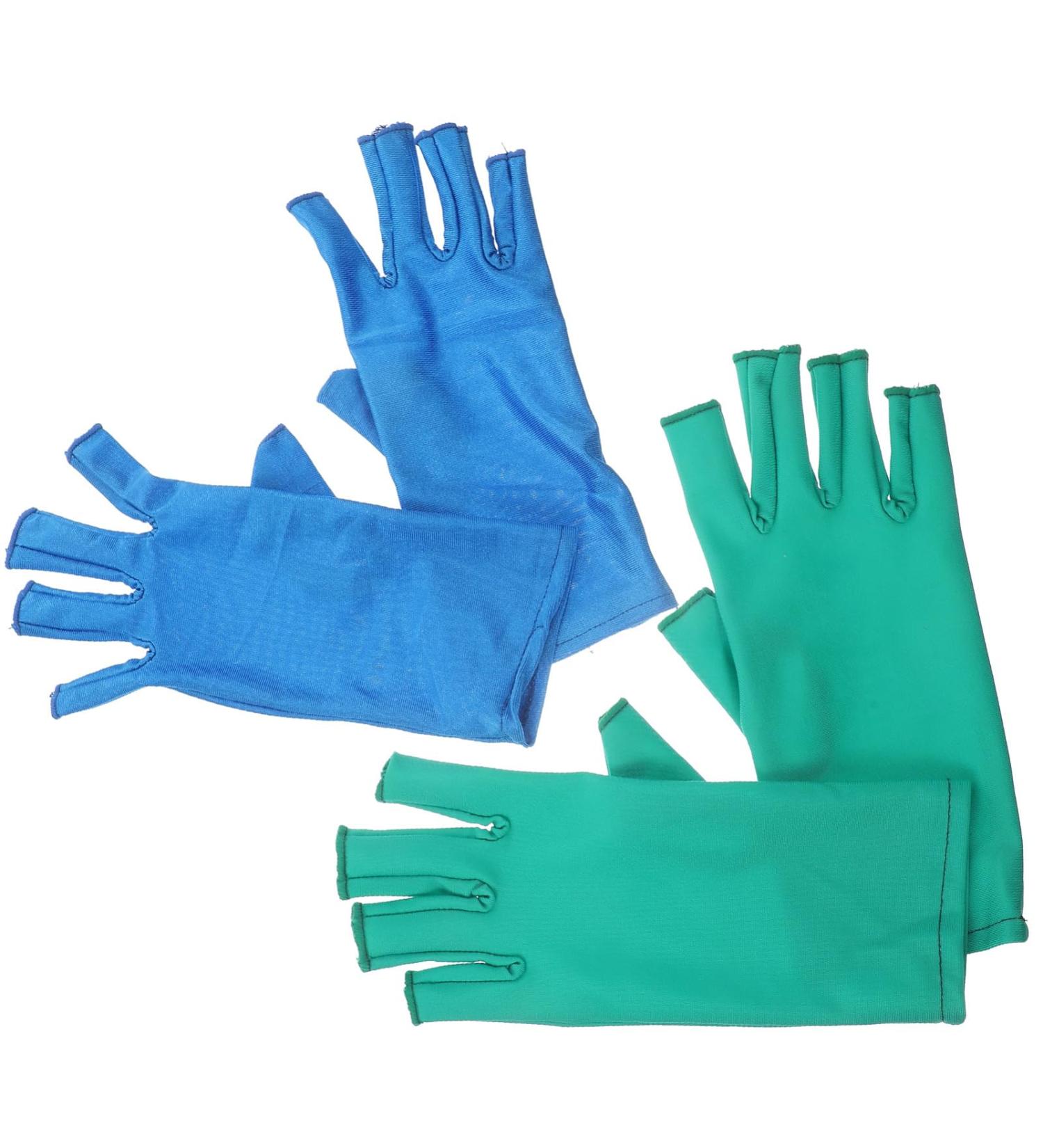 HAPINARY 2 Pairs Mitts Half Fingers Gloves Quilting Supplies Quilting Tools Quilting Hand Covers Fingerless Pressure Gloves Craft Gloves Sewing Hand Covers Work Manicure Spandex - Buy Online on GoSupps.com