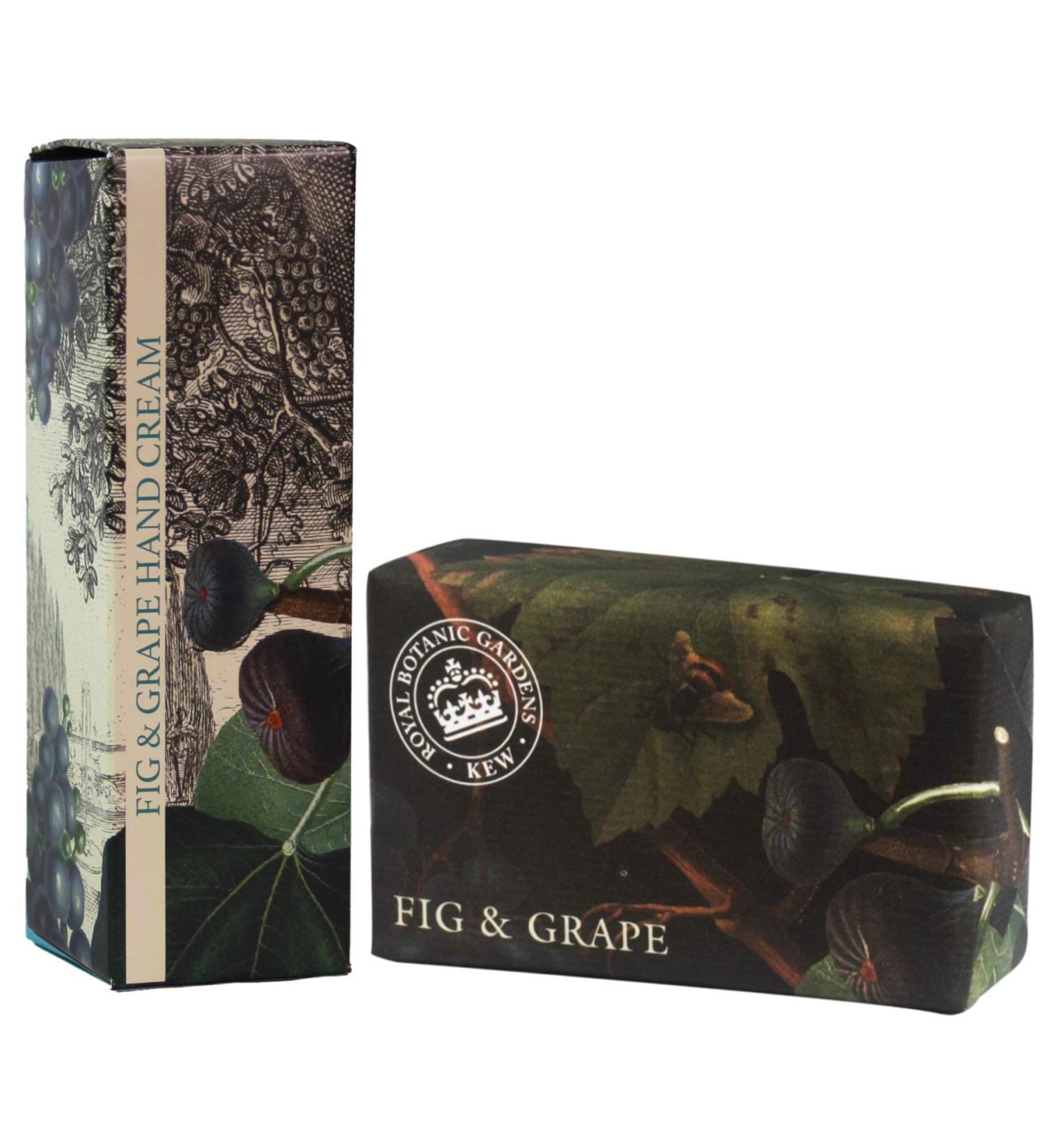 Royal Botanic Gardens KEW Hand Cream & Shea Butter Set - Fig & Grape - Buy Online on GoSupps.com