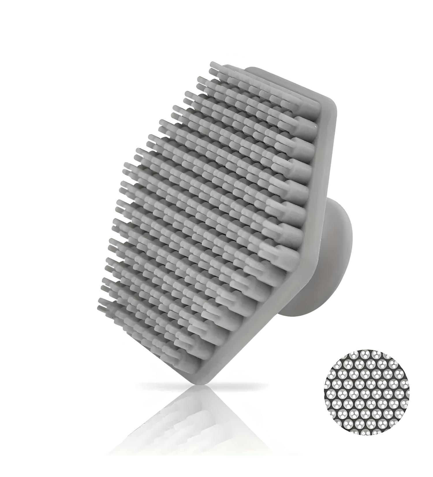 ProCleanse Luxurious Face Scrubber - Gentle Exfoliation with 100% Recycled Silicone for All Skin Types - Durable & Easy to Clean (Gray) - Shop Internationally - Buy Online on GoSupps.com