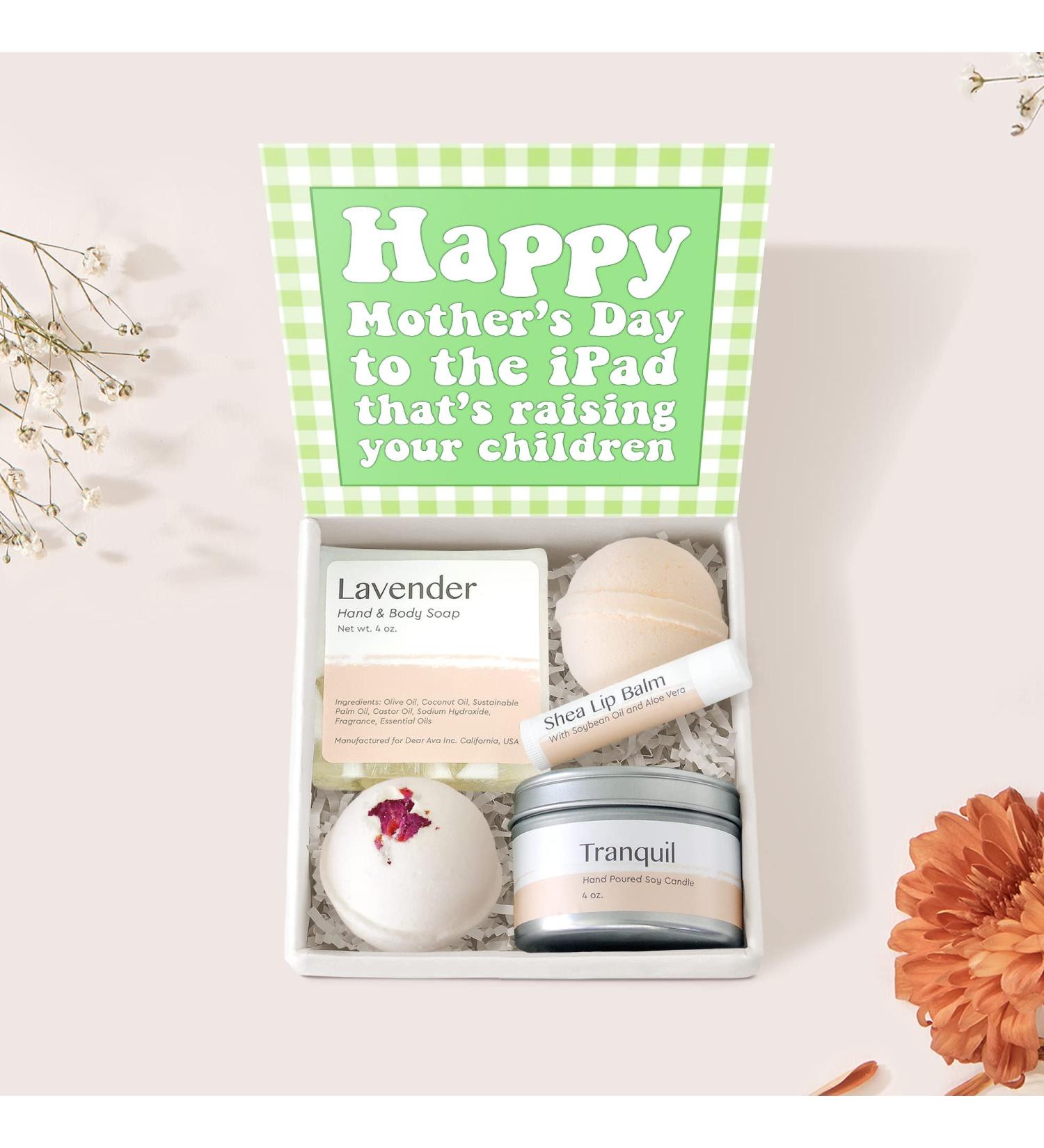 Dear Ava Spa Gifts for Women - Organic Luxury Anti-Stress Bath & Body Kit | Perfect Mother's Day Gift - Buy Online on GoSupps.com