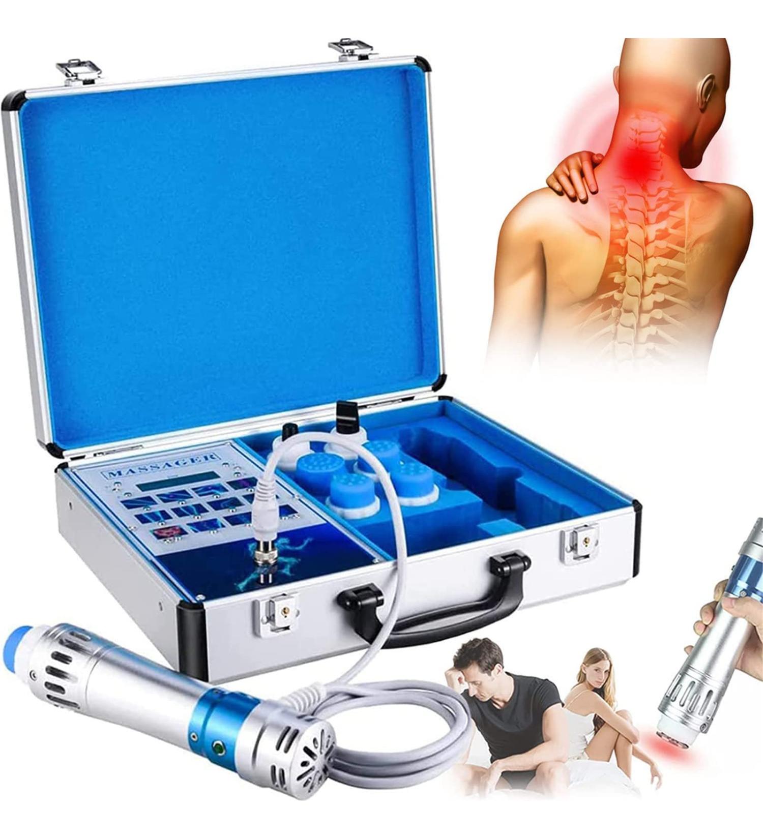 JINTAOMA ED Shockwave Therapy Device - International Shipping | 6 Massage Heads for Effective Pain Relief & Body Massage - Buy Online on GoSupps.com