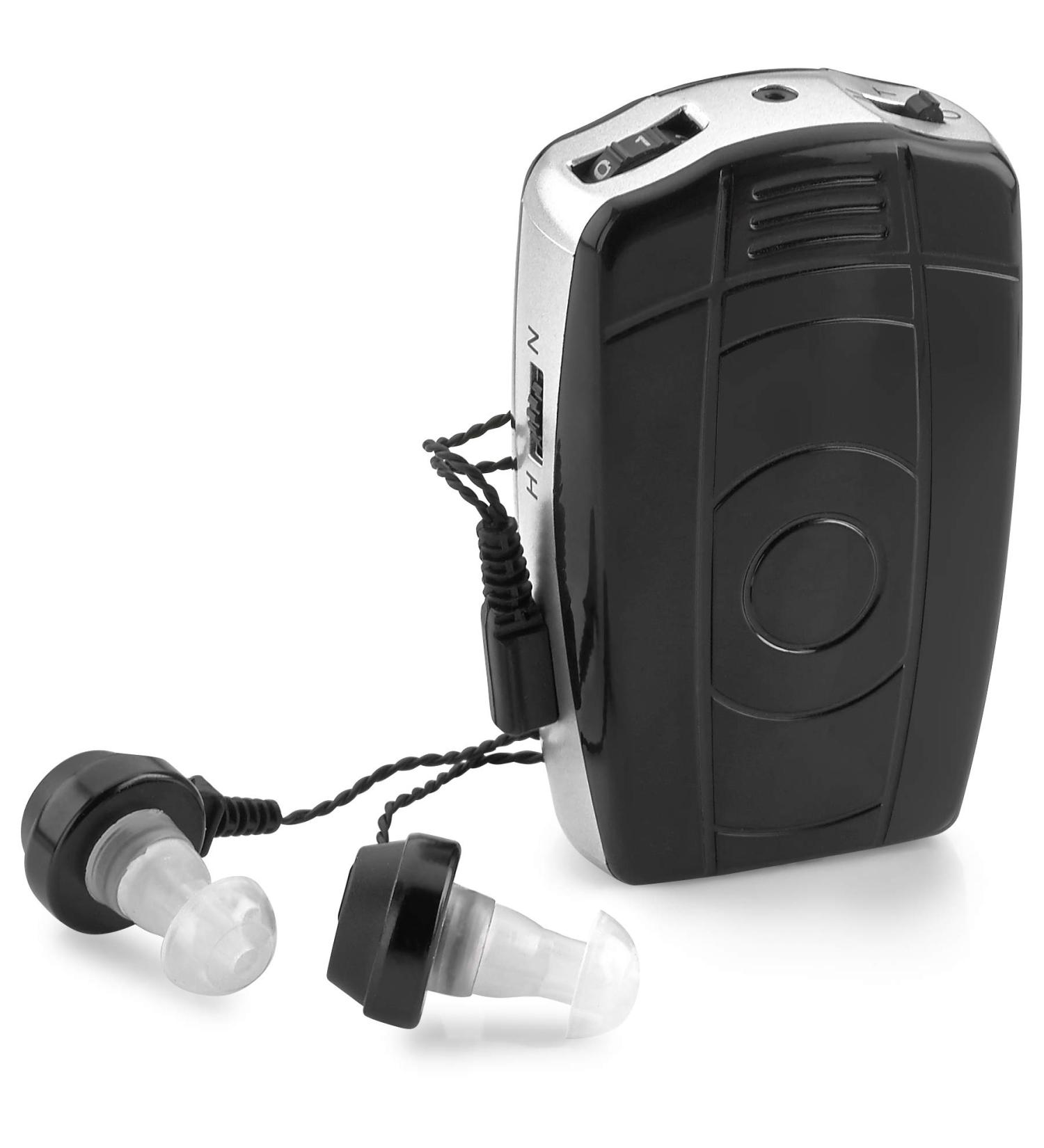 Pocket Sound - Digital Personal Sound Amplifier with Earbuds and Microphones - Buy Online on GoSupps.com