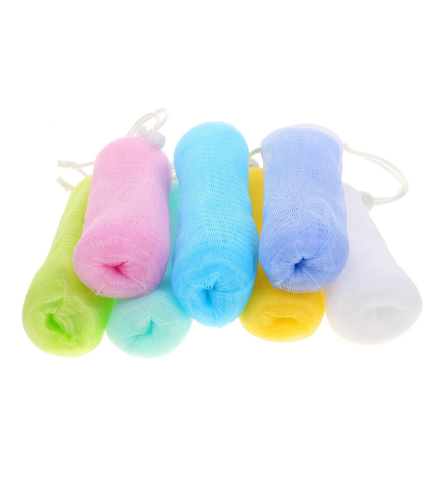 AUTSUPPL 7pcs Foaming Soap Mesh Bag Bar Soap Loofah Pouch Shower Soap Bar Holder Soap Bag Soap Sleeves Pp - Buy Online on GoSupps.com