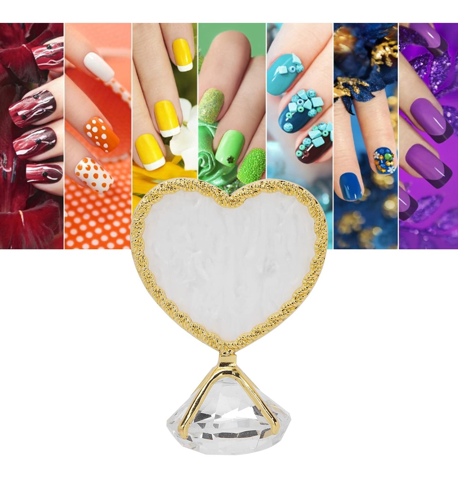 Bright Resin Nail Art Palette - Multifunctional Display for DIY & Nail Schools | International Shipping - Buy Online on GoSupps.com