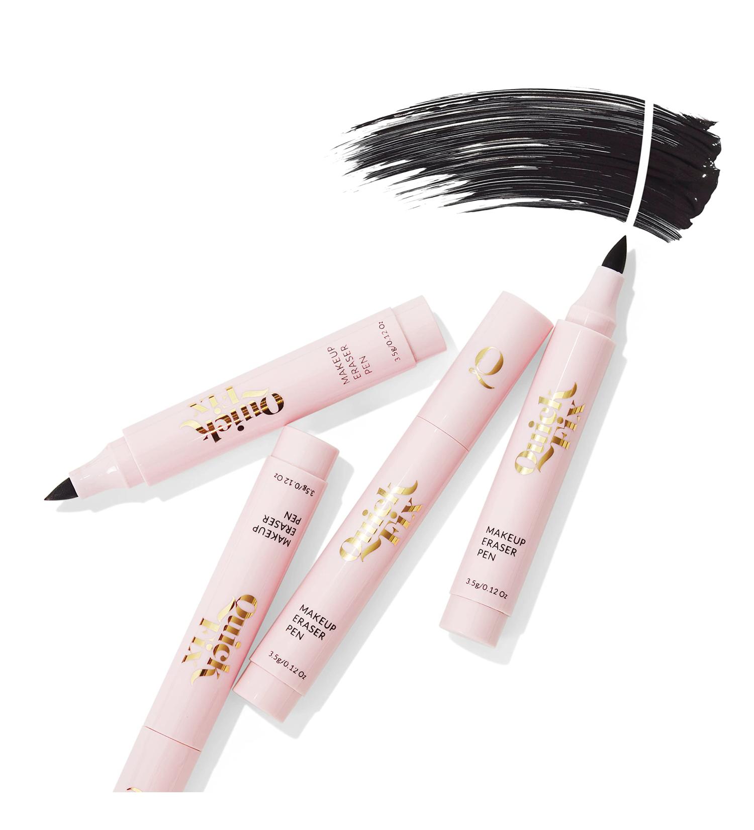 Quick Flick Quick Fix Makeup Eraser Pen - Portable Mistake Corrector with Micellar Water for Mascara and Eyeliner Touch Ups - Buy Online on GoSupps.com