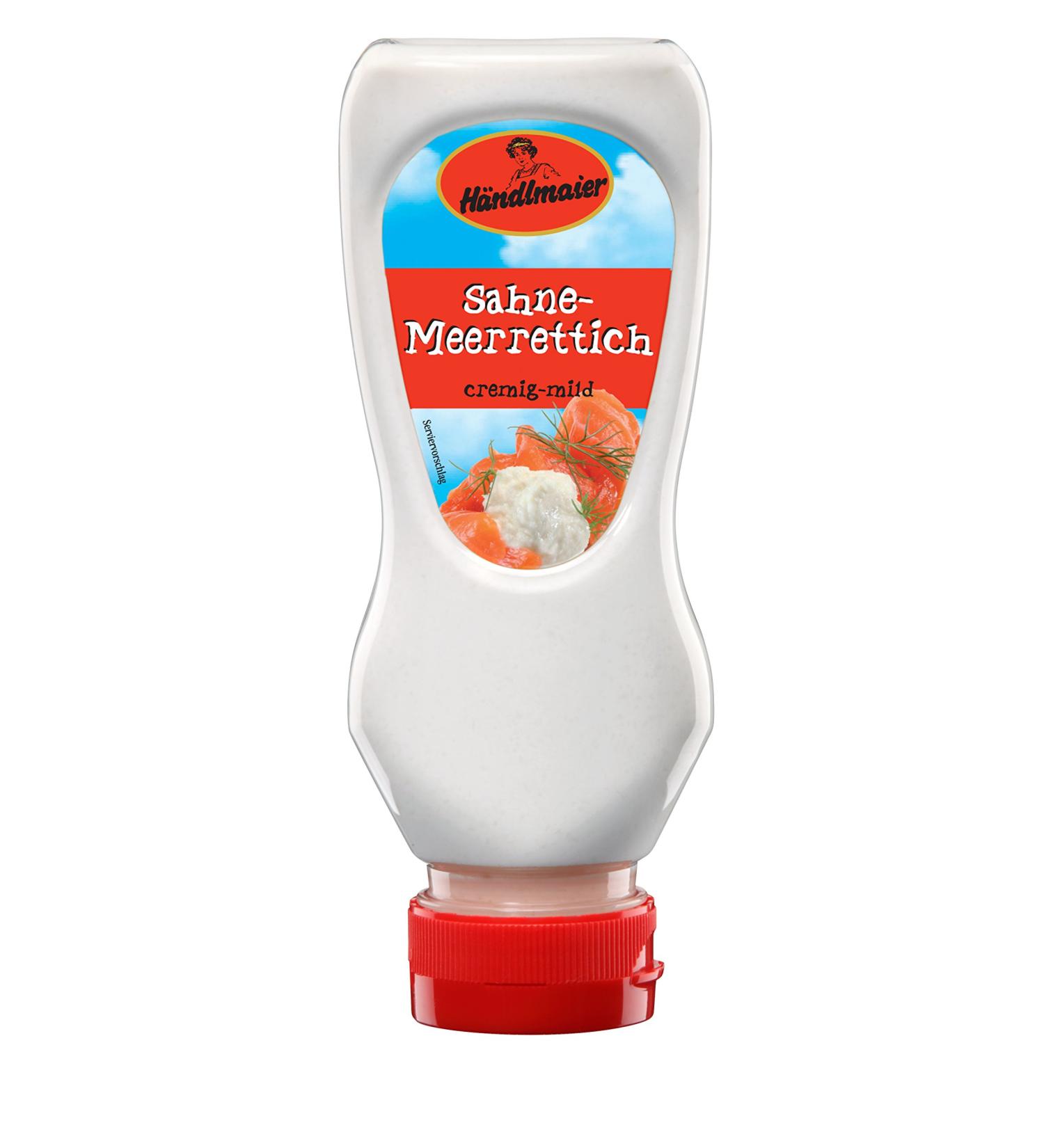 Hndlmaier's Horseradish Dream Squeeze Bottle - Pack of 8 (8 x 225g) | Premium International Shipping - Buy Online on GoSupps.com