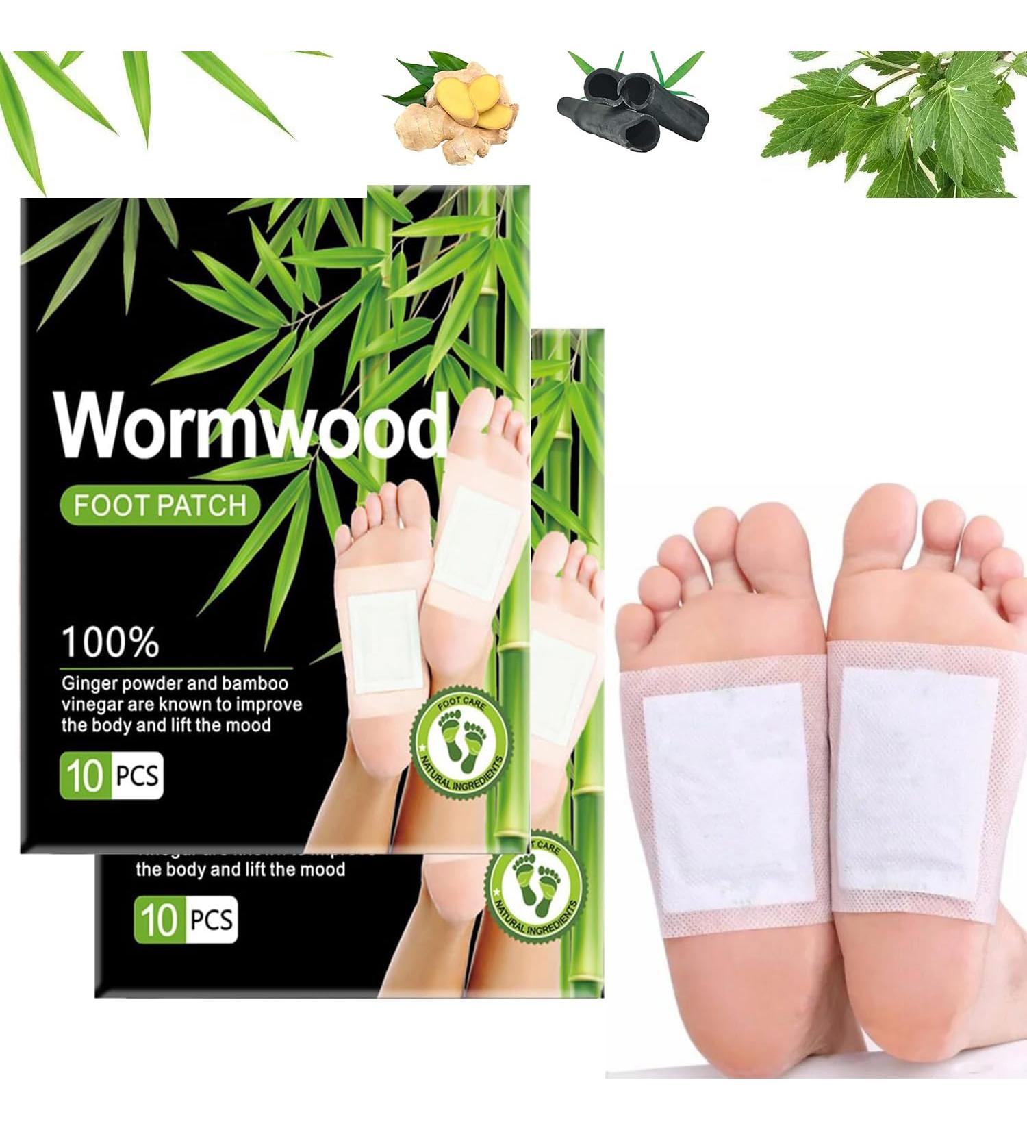 Detox Foot Pads - 20 Piece Natural Detoxification Plaster for Toxin Removal Blood Circulation & Improved Sleep - Buy Online on GoSupps.com
