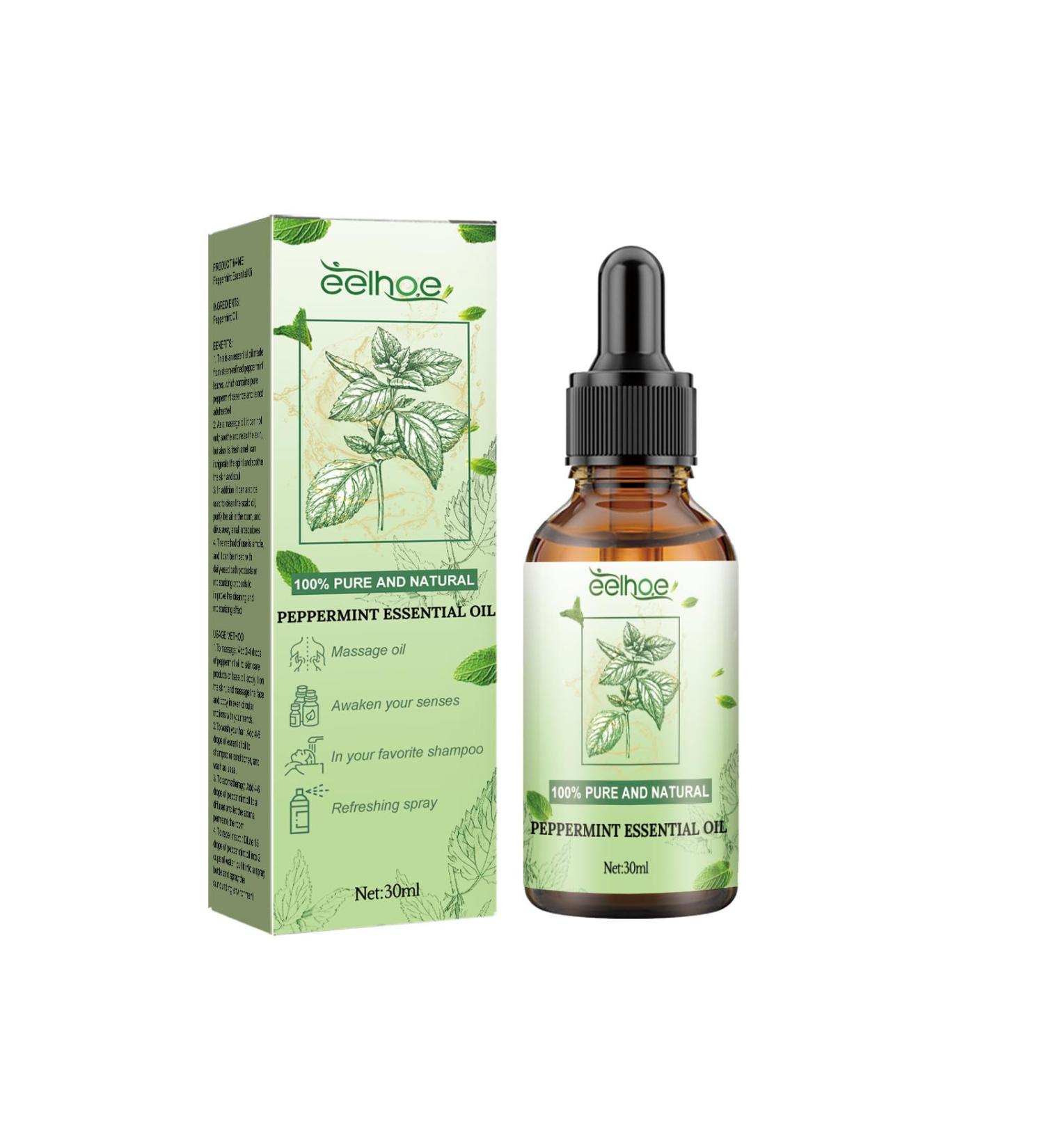 Massage Oil Mint Relaxation Oil with Peppermint for All Skin Types | Perfect for Couples & International Shipping - Buy Online on GoSupps.com