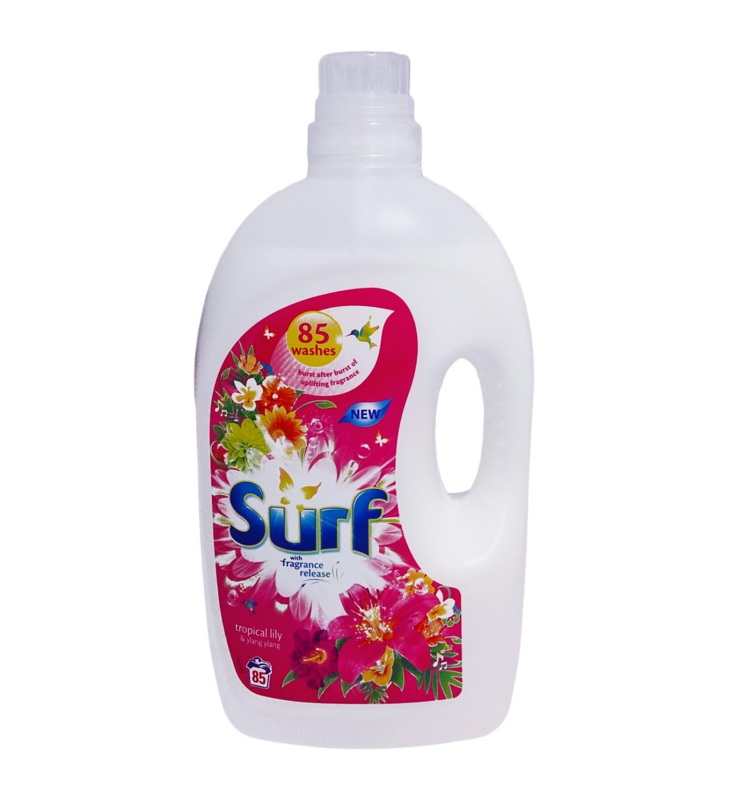 Surf Tropical Lily & Ylang Ylang Concentrated Bio Liquid 85 Washes 2.975L