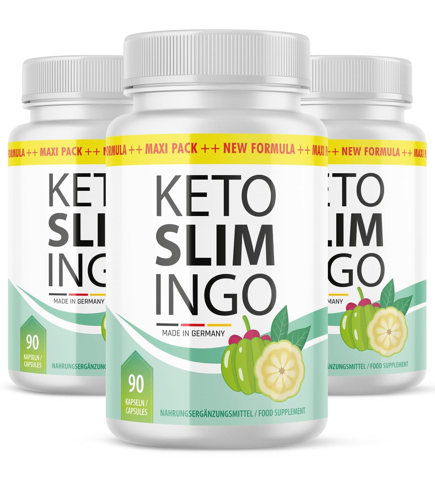 KETO SLIMingo - KETO SLM Capsules for Women & Men | 90 Capsules | International Shipping Available - Buy Online on GoSupps.com