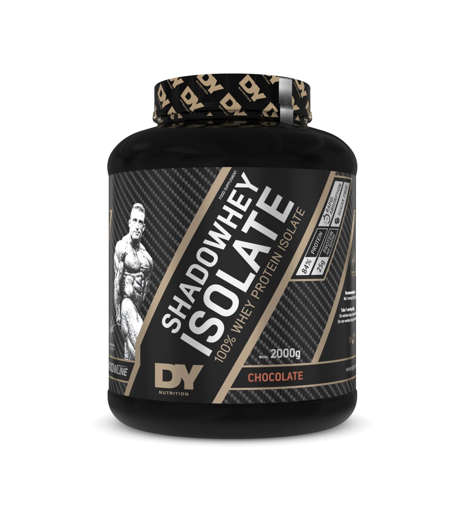  DY Nutrition Dorian Yates Isolate Shadowhey Chocolate - 2000g 2320g - Buy Online on GoSupps.com